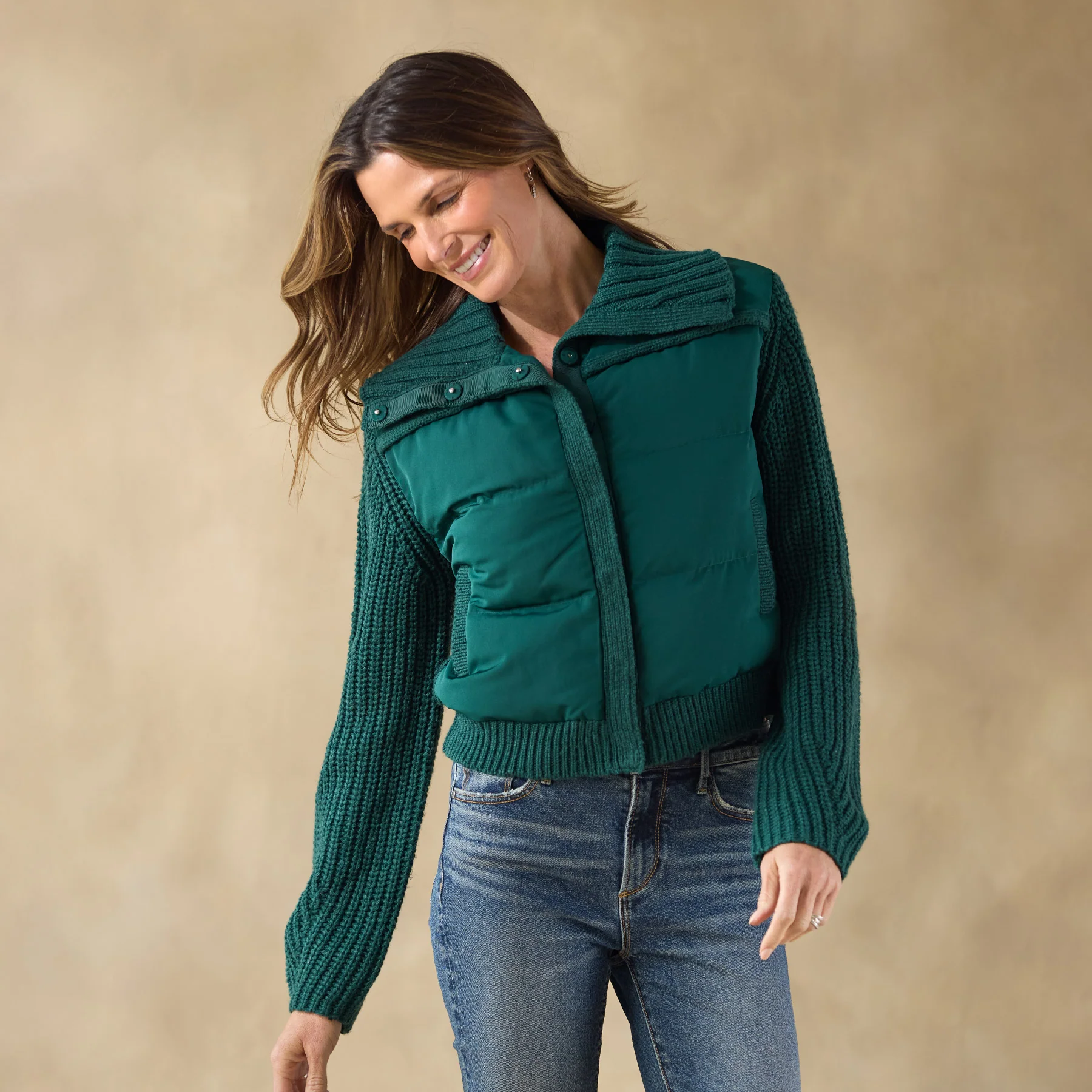 Melanie Marie Sweater Jacket, Petite