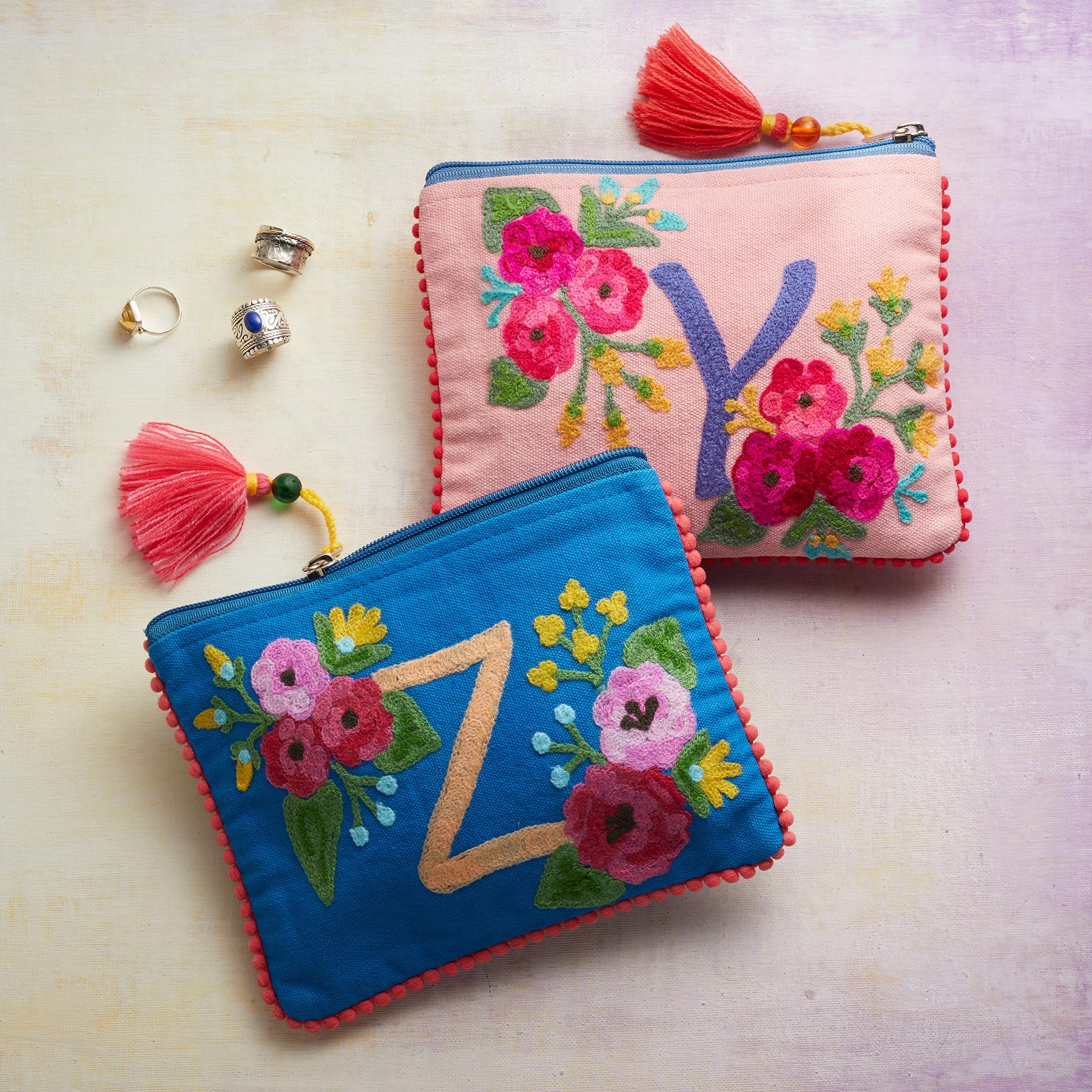 In Bloom Personalized Pouch
