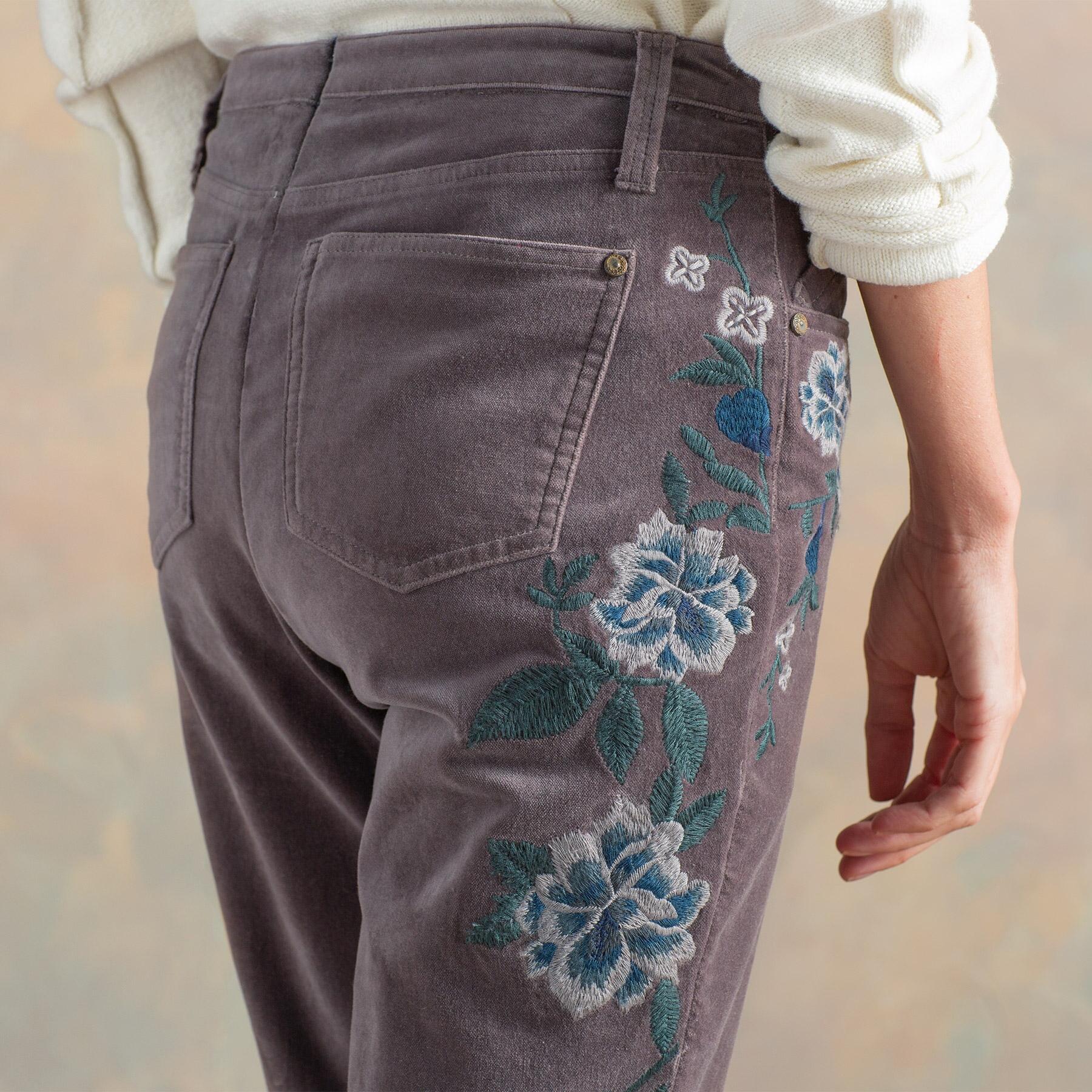 Posh Velveteen Jeans Petite