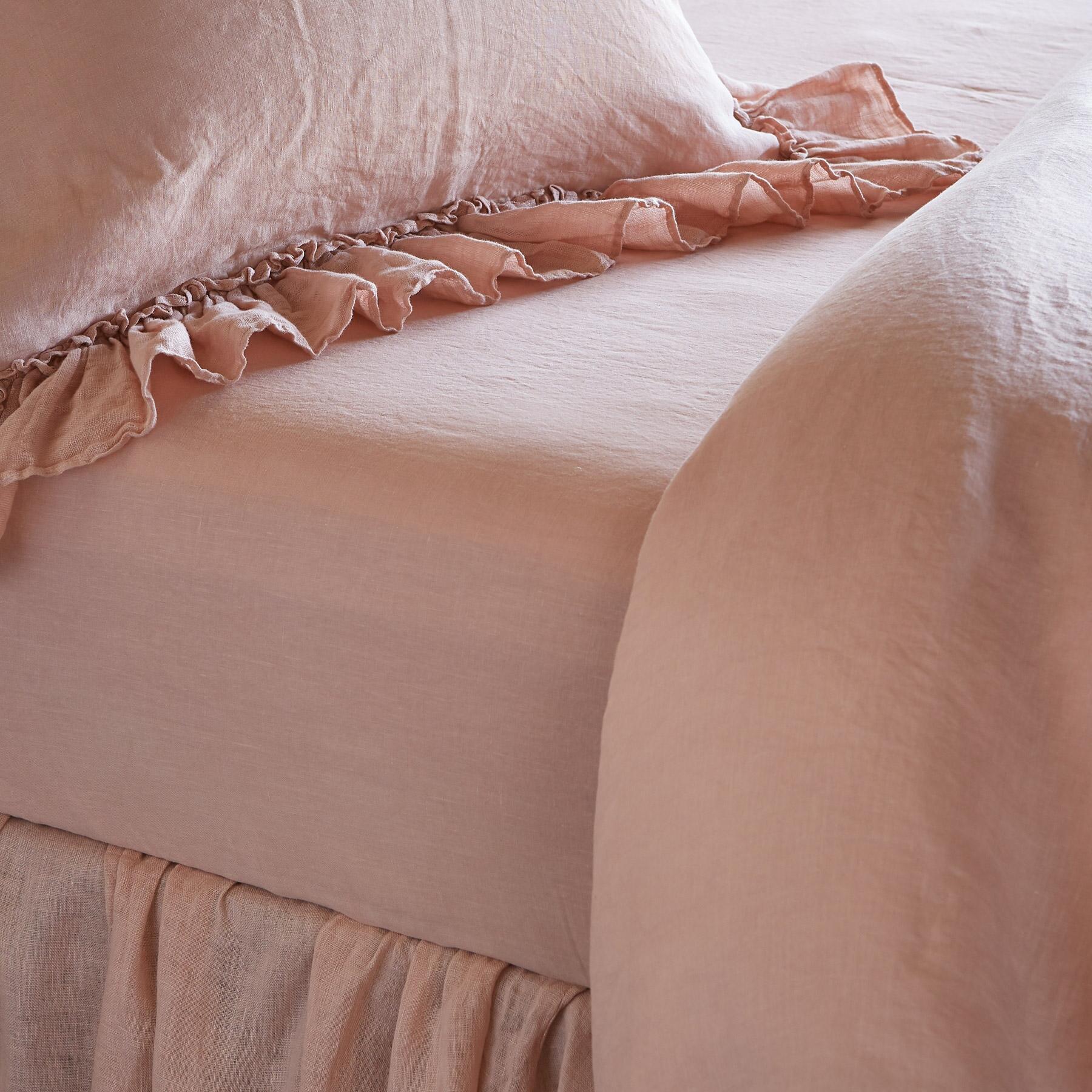 Gossamer Linen Fitted Sheet