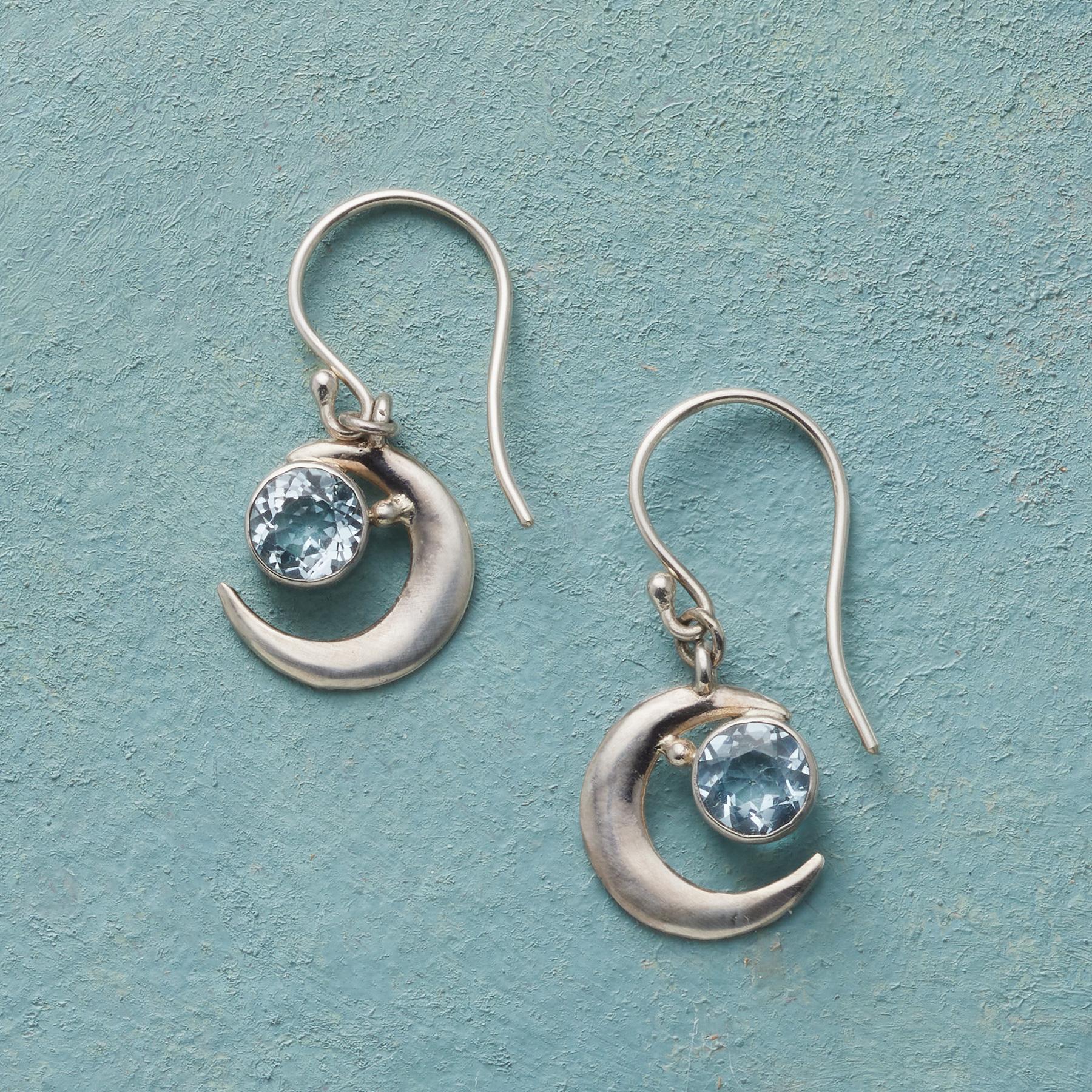 Two Moon Earrings