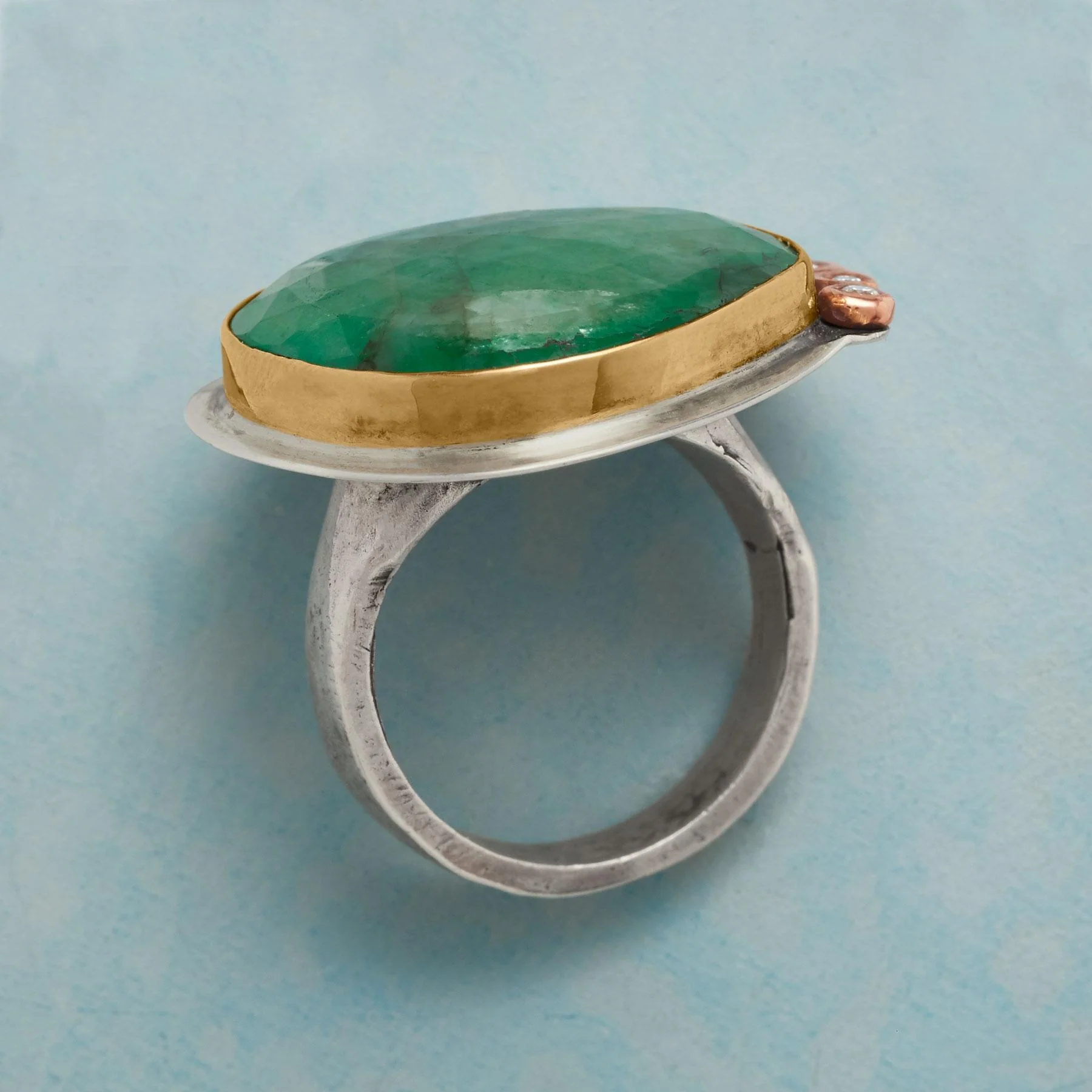 Colossal Emerald Ring