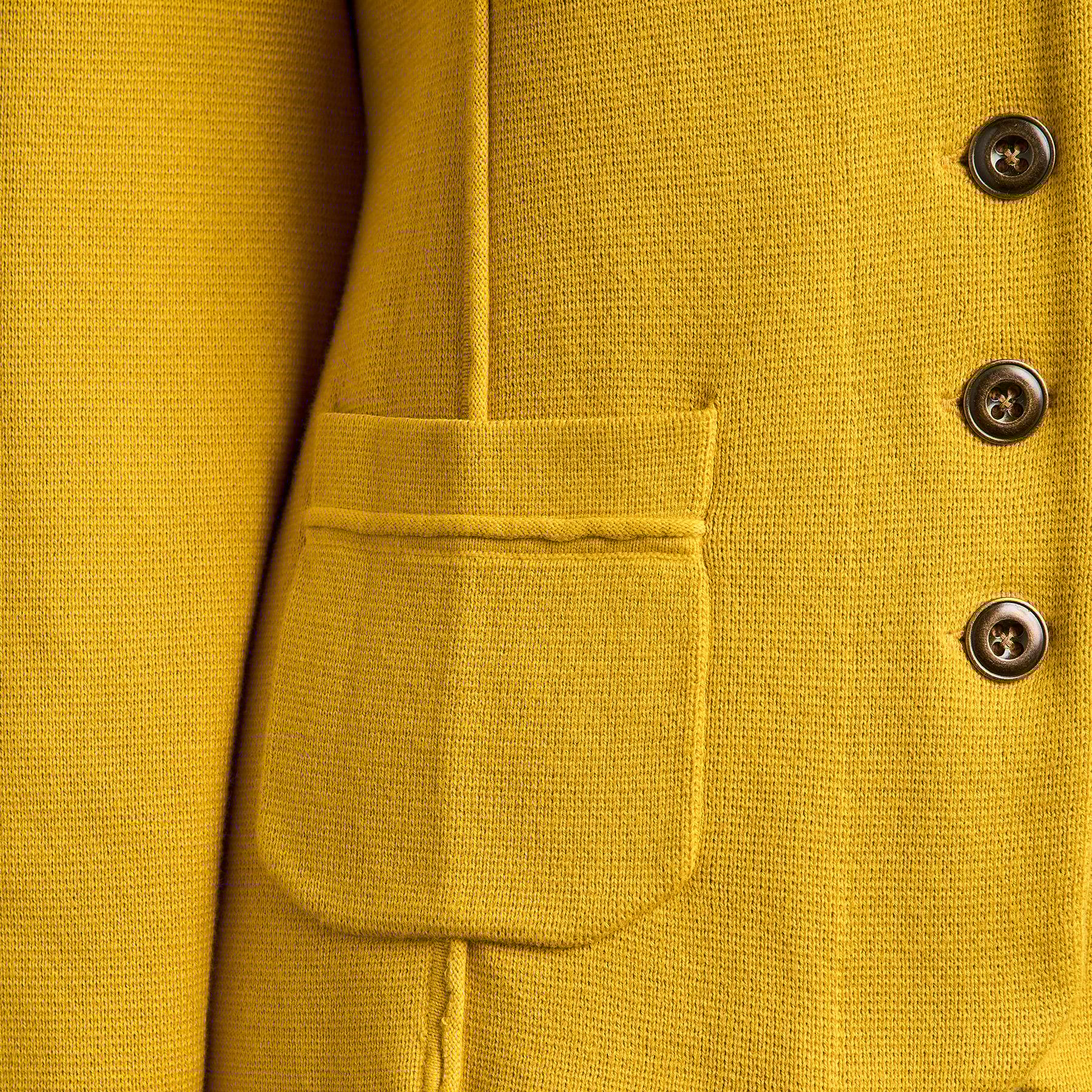 Gold Rush Sweater Blazer