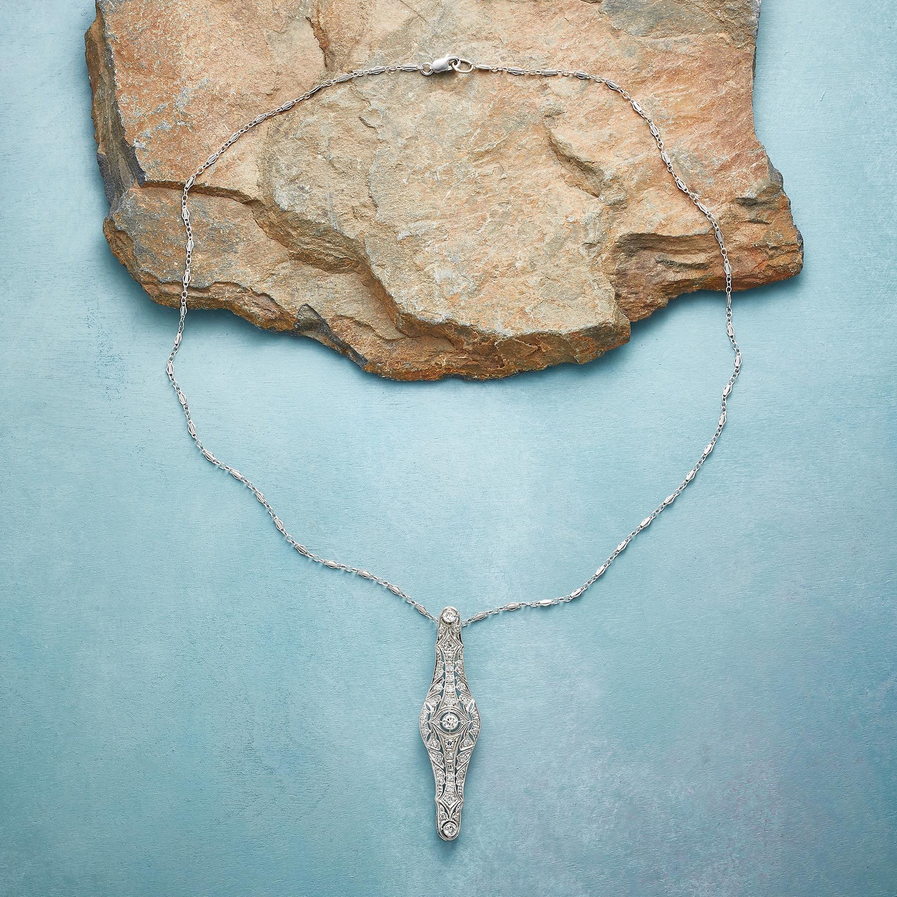 Maiden Vintage Pin Necklace