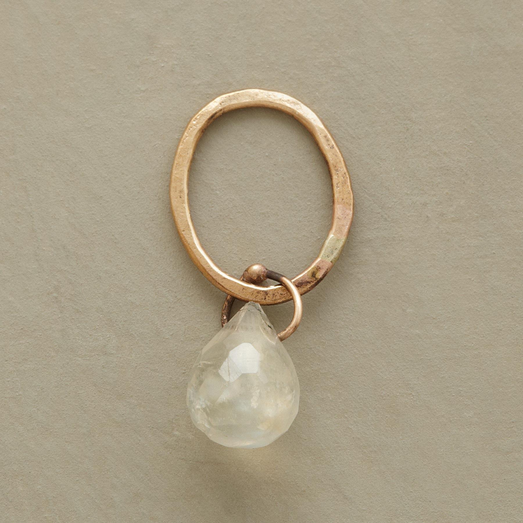 Faceted Birthstone Charms, Gold