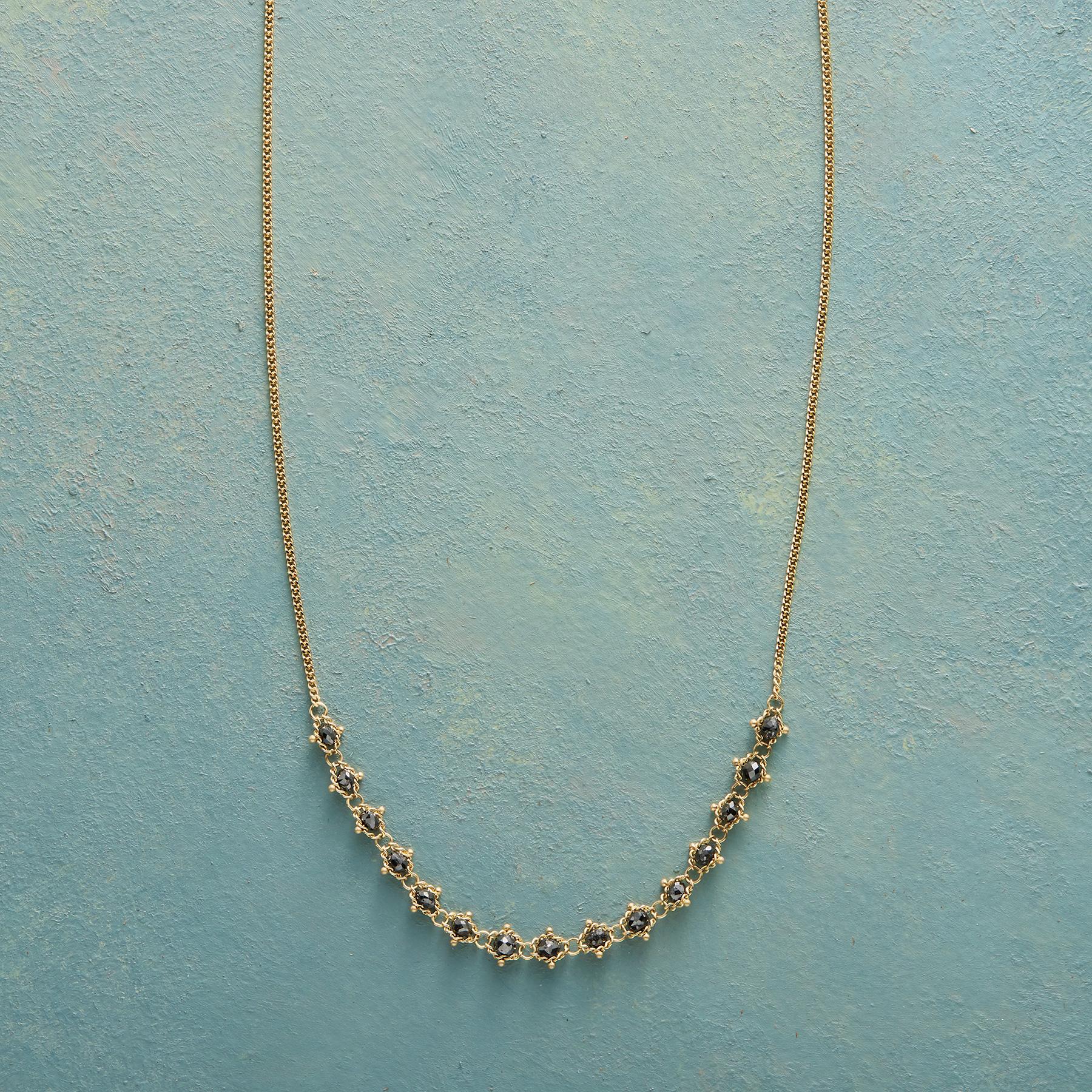 Dark Of Diamond Necklace