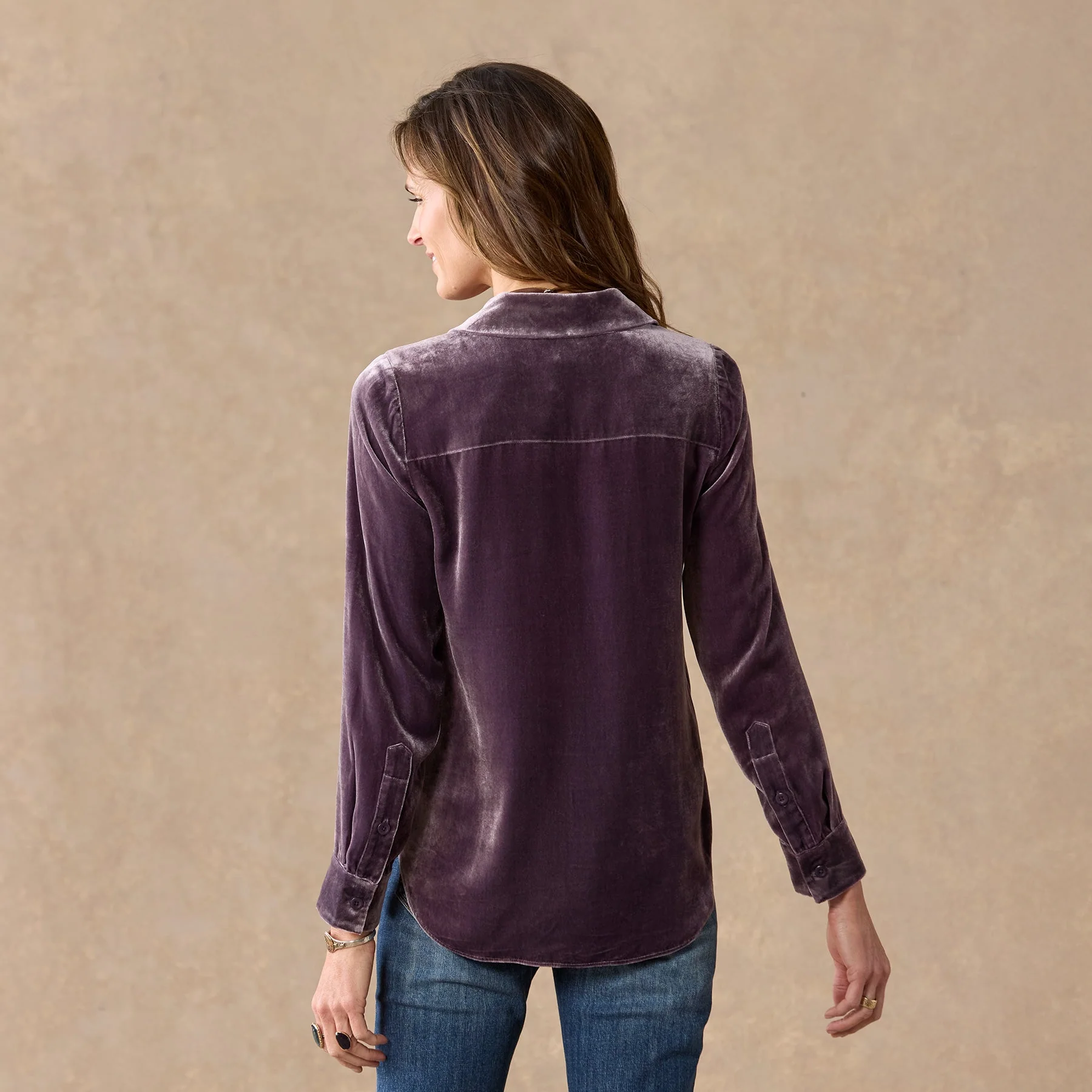 Juliana Velvet Shirt