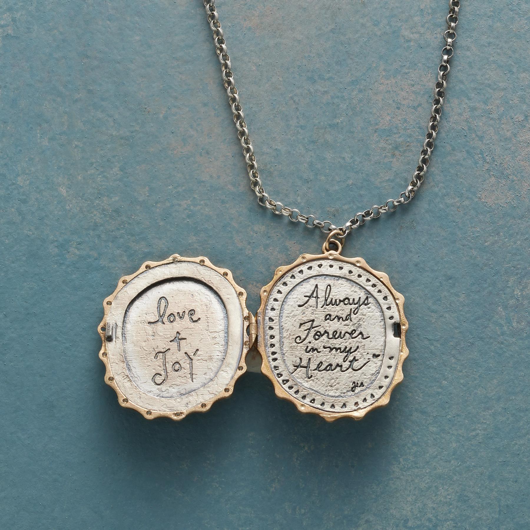 Forever Love Locket Necklace