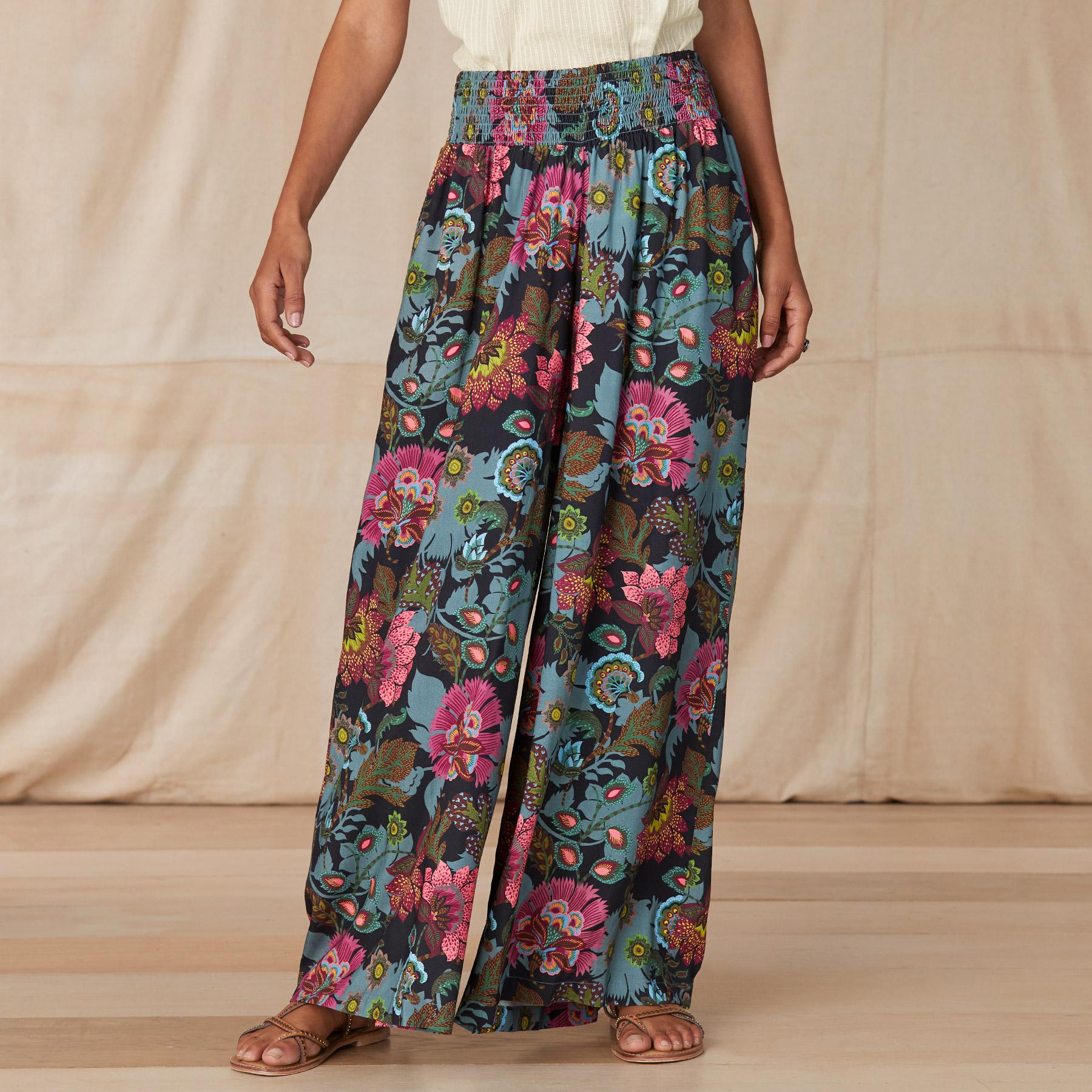 Edo Floral Pants, Petite