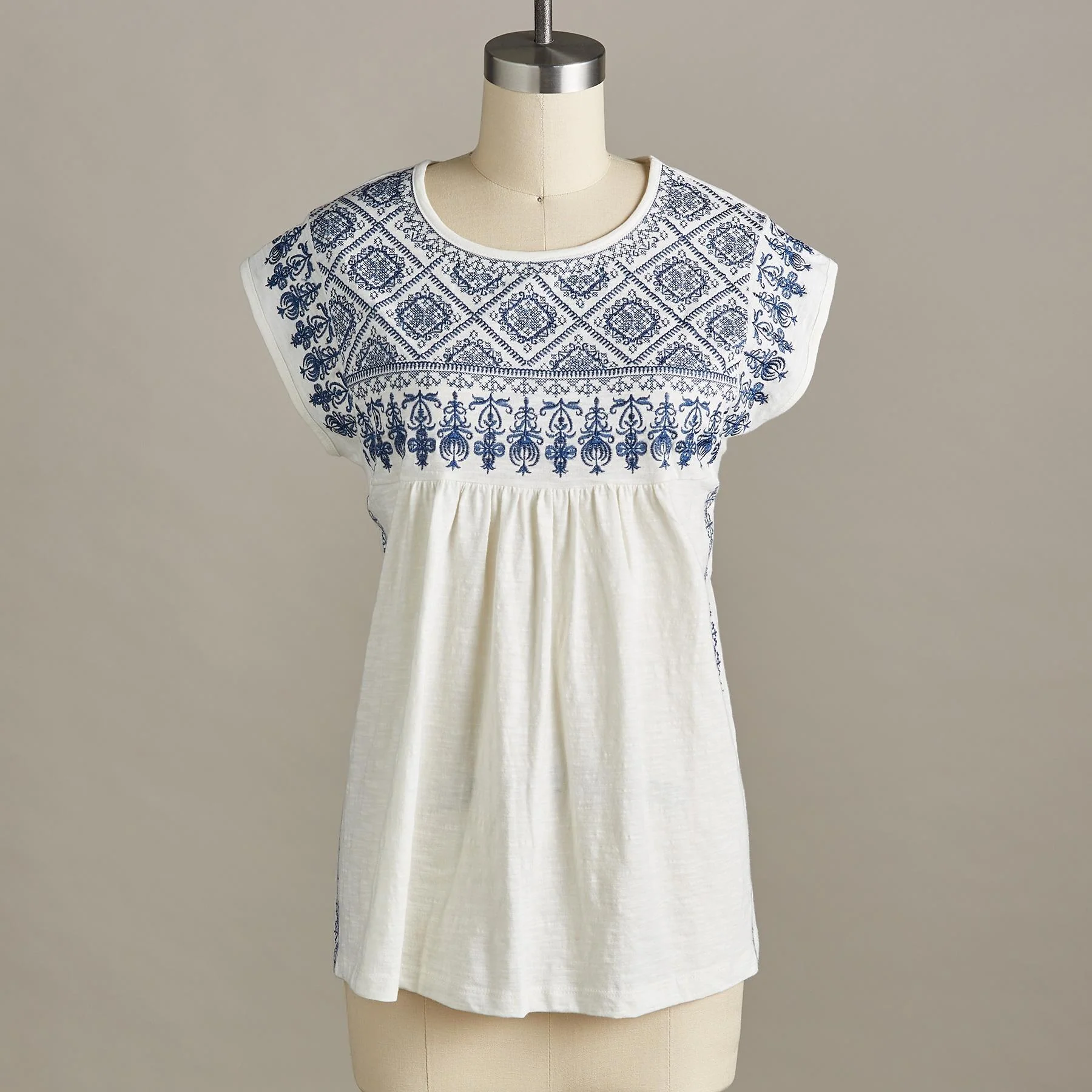 Tayla Embroidered Tee