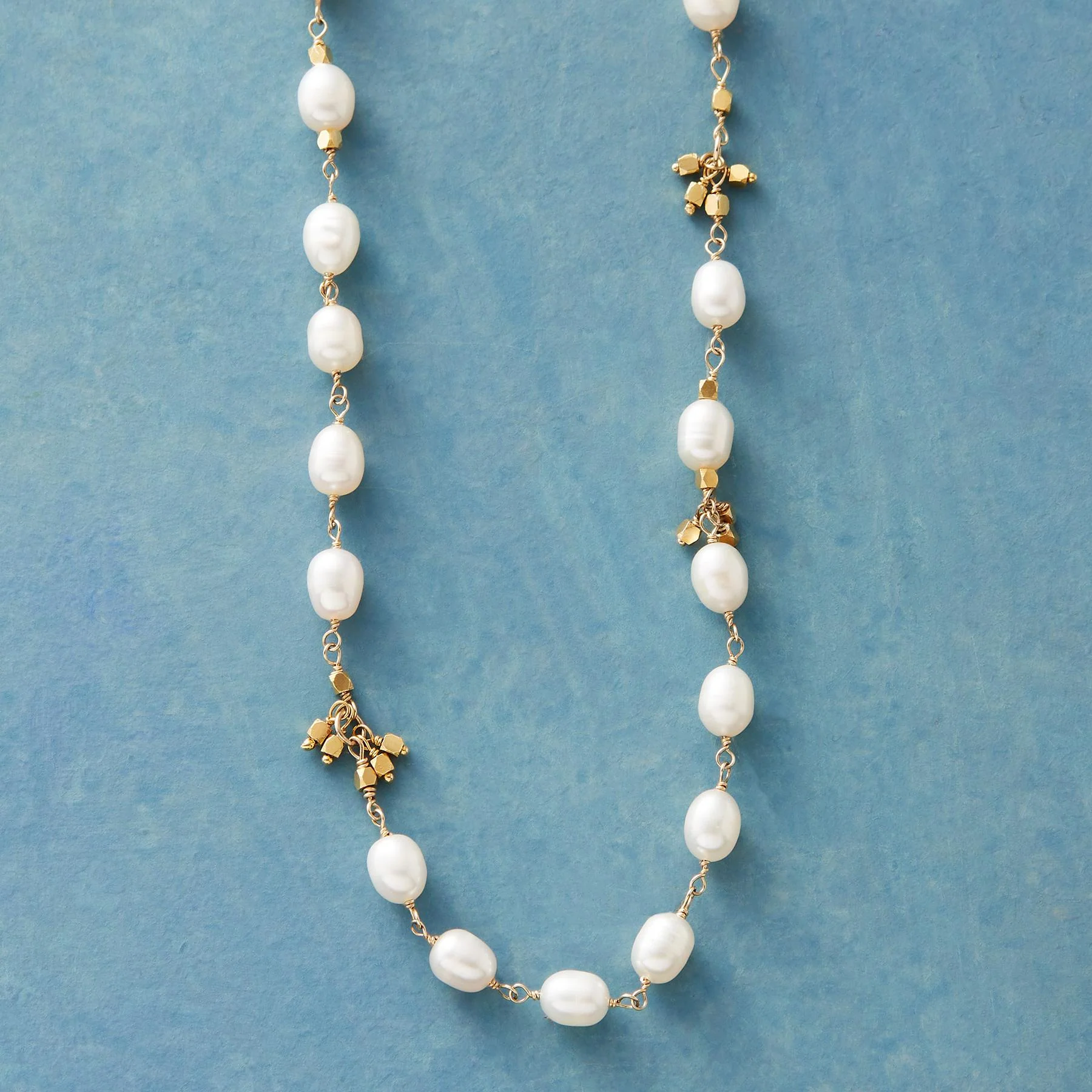 Pitter Patter Pearl Necklace