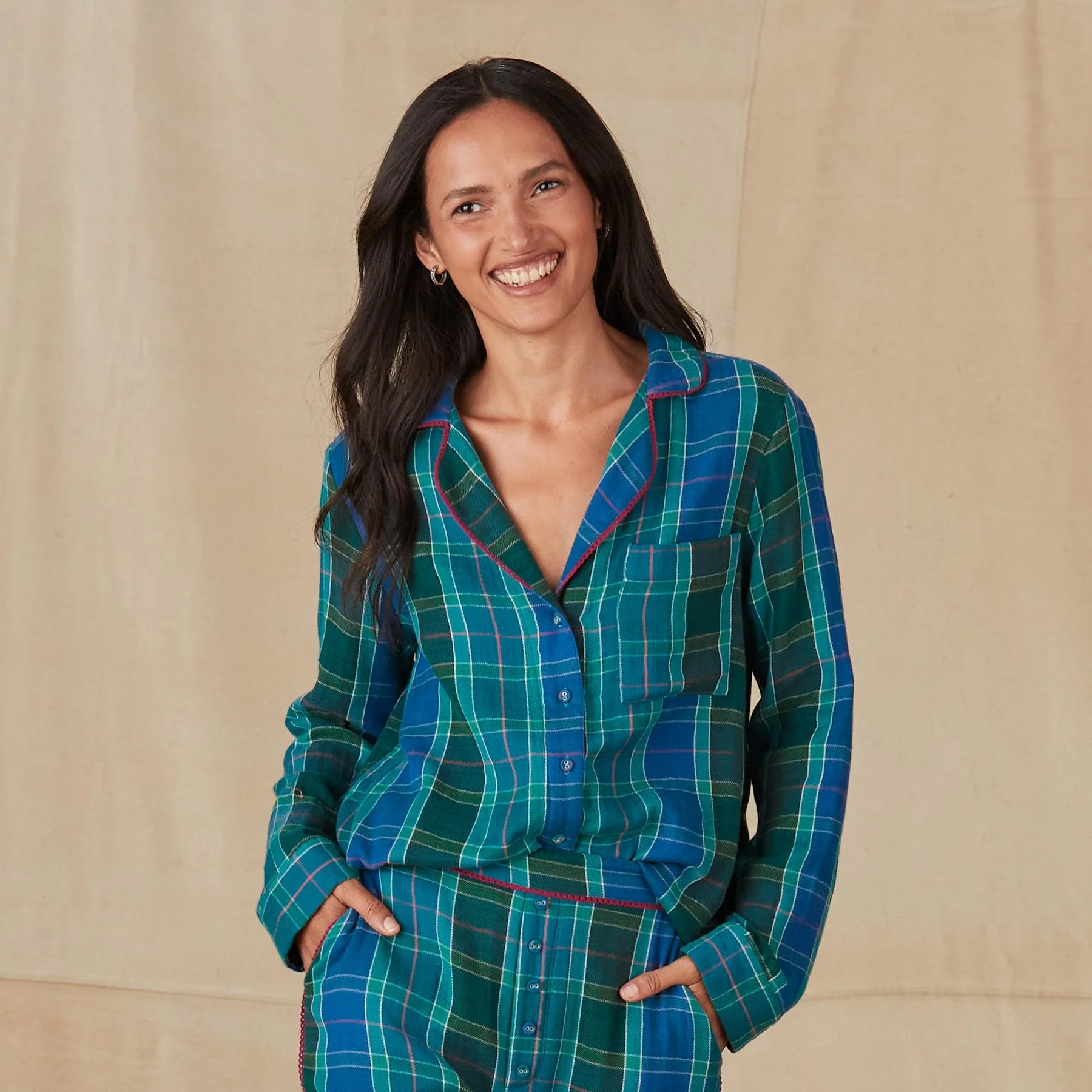 Klea Pajama Top, Petite