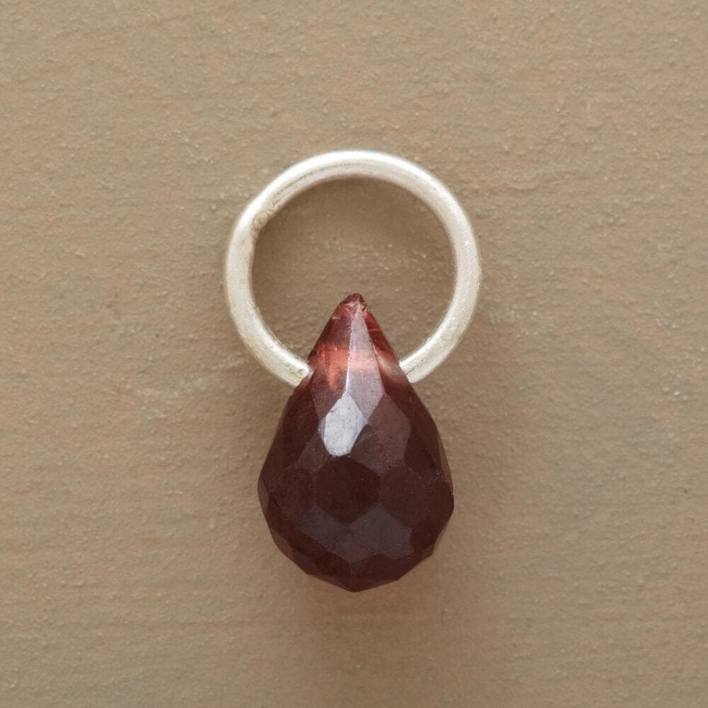 Teardrop Birthstone Charms