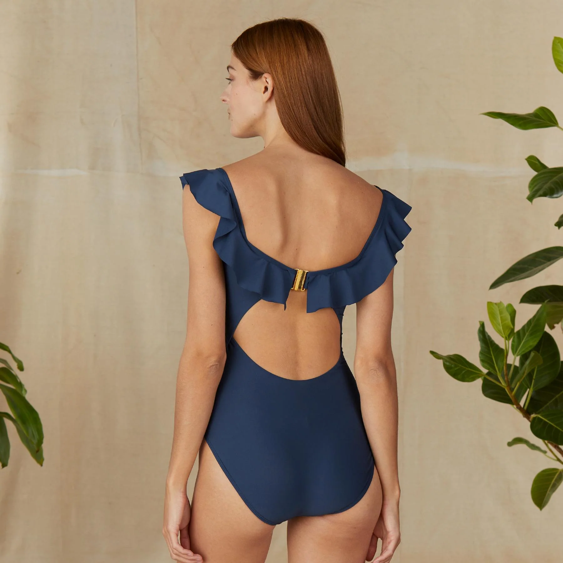 Toni Ruffle Swimsuit