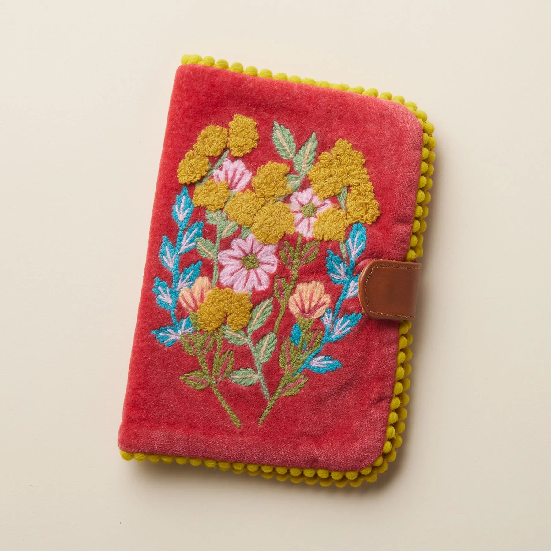 Embroidered Blooms Jewelry Organizer