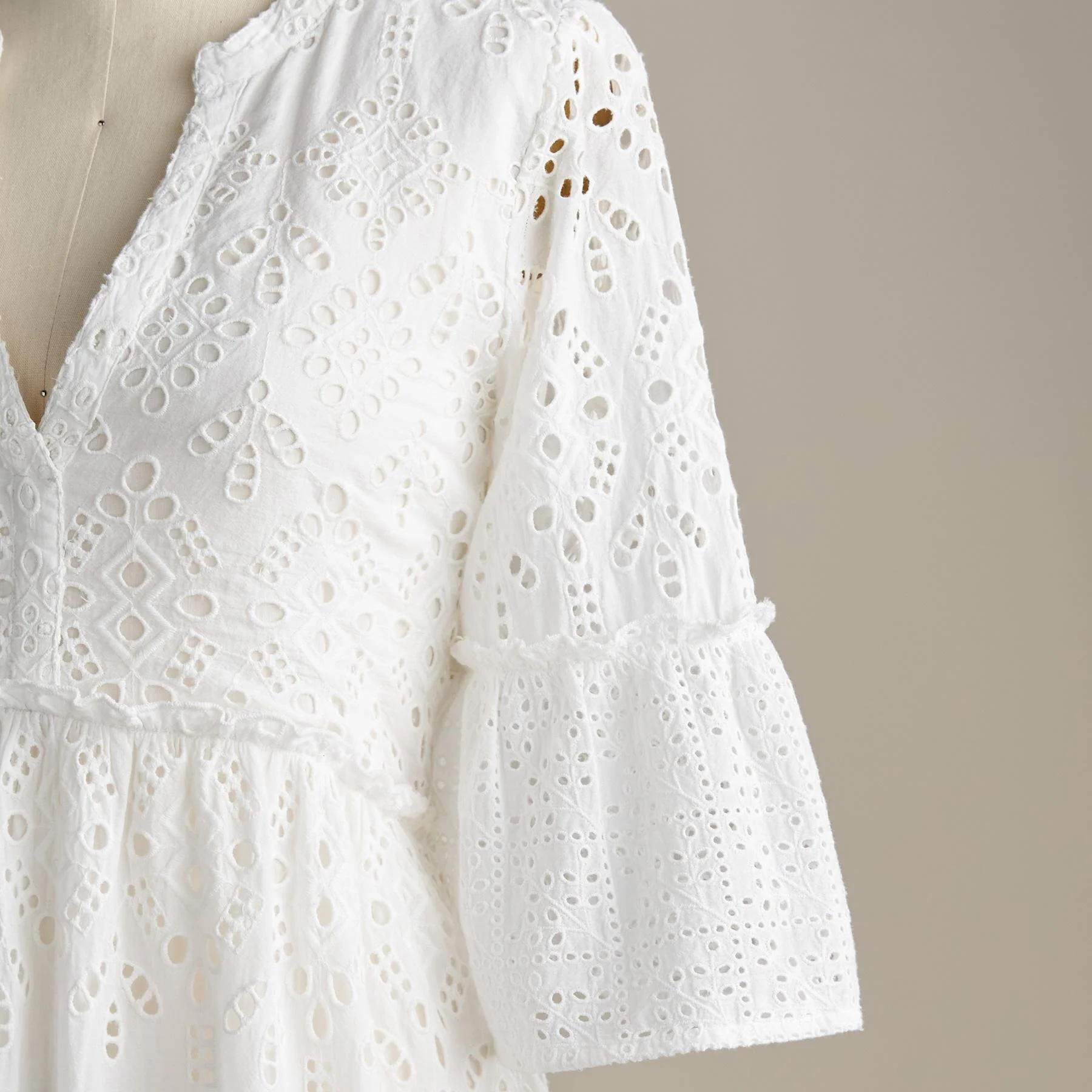 Selma Eyelet Dress Petite