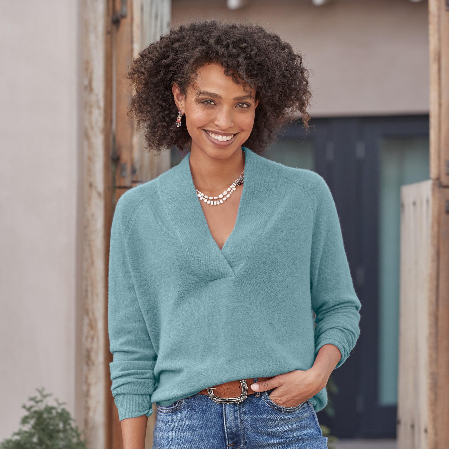 Zadie Cashmere Sweater, Petite