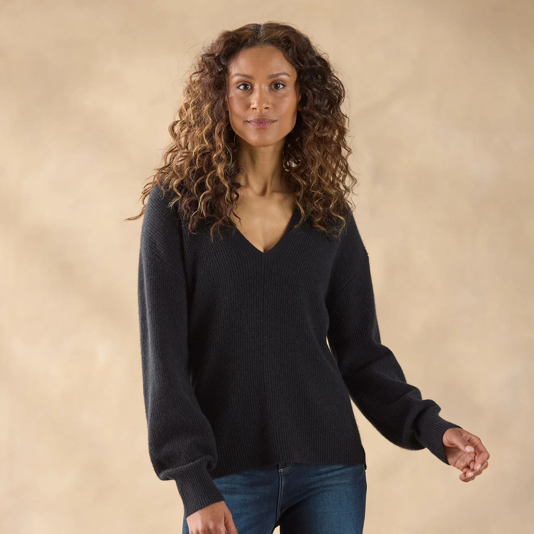 Daniela Cashmere Sweater, Petite