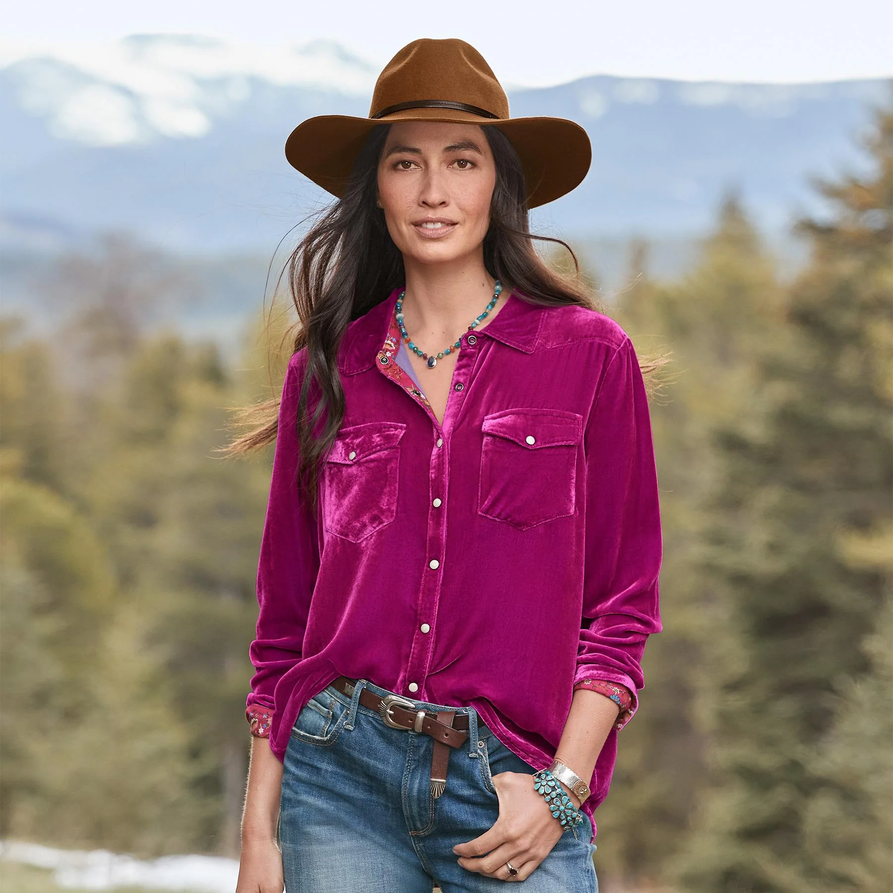 Cassity Velvet Shirt