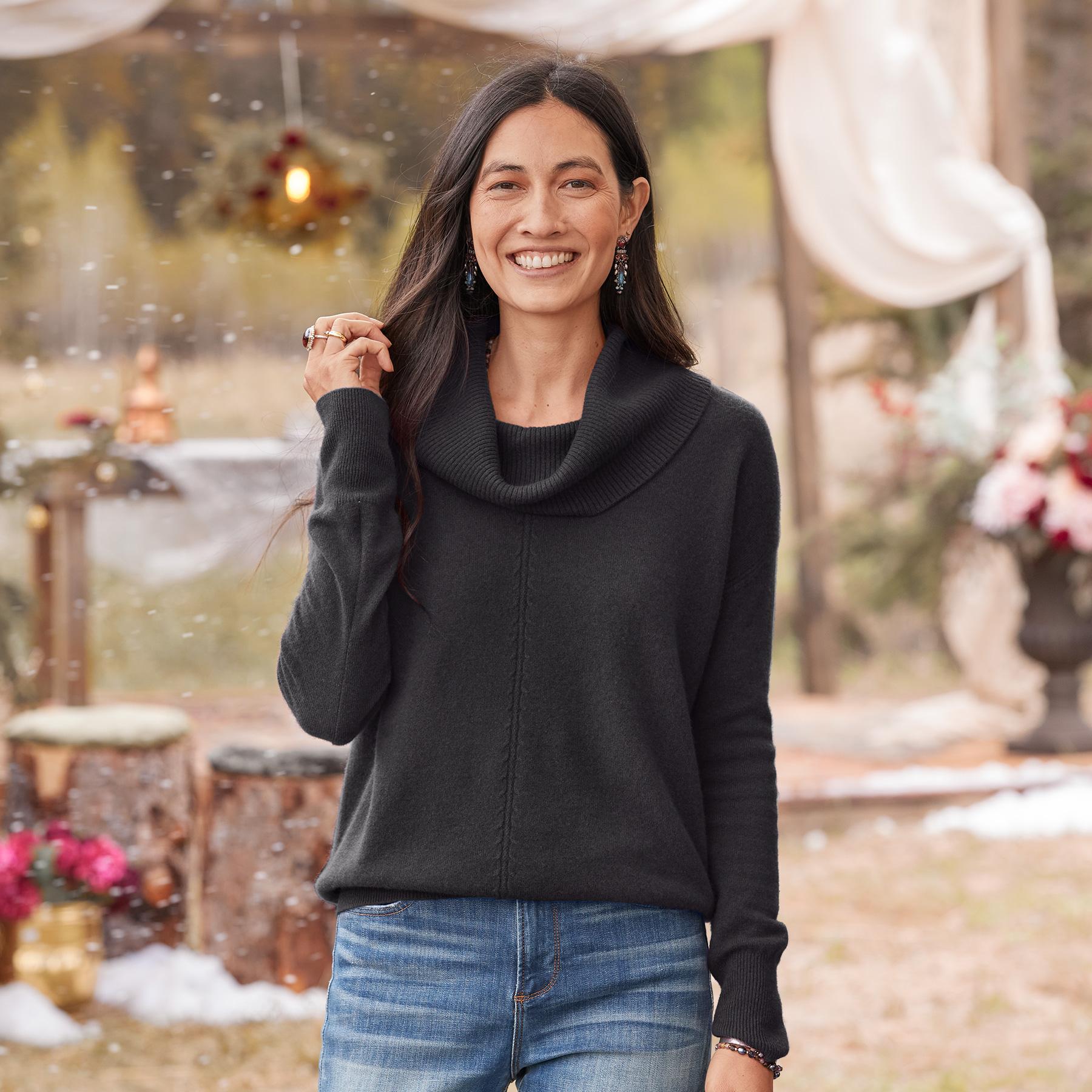 Giovanna Cashmere Cowlneck