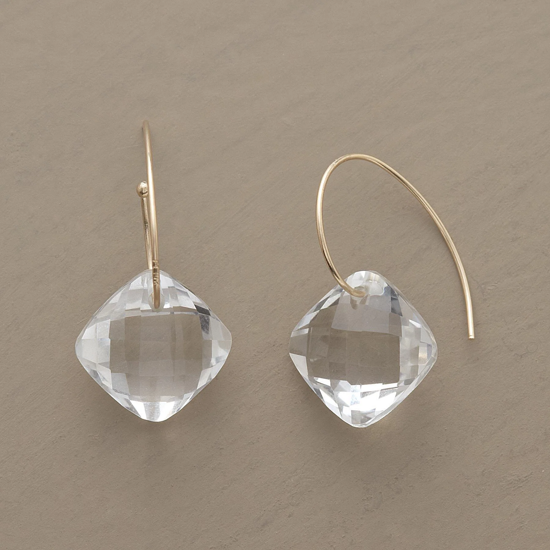 Clear Cut Earrings