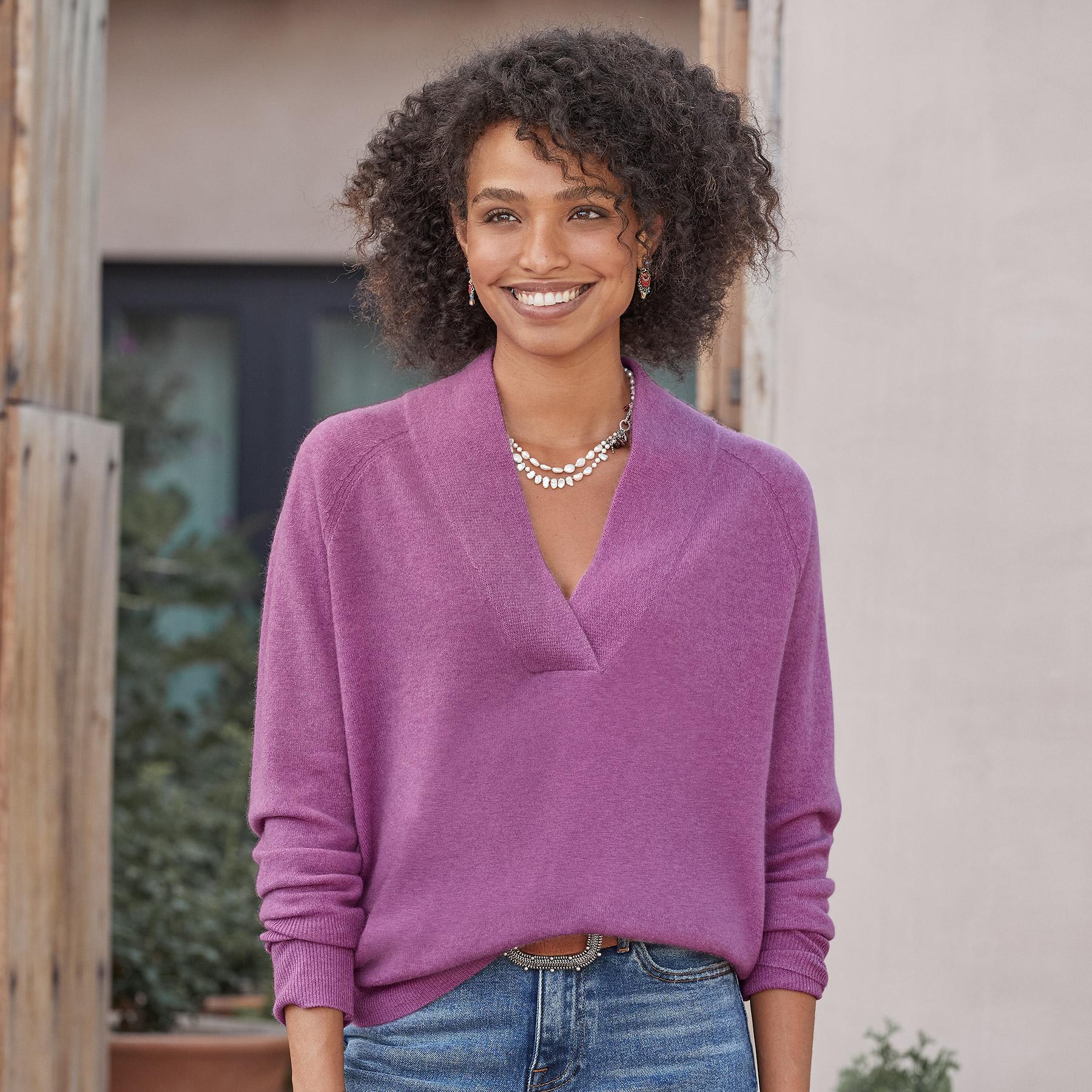 Zadie Cashmere Sweater, Petite