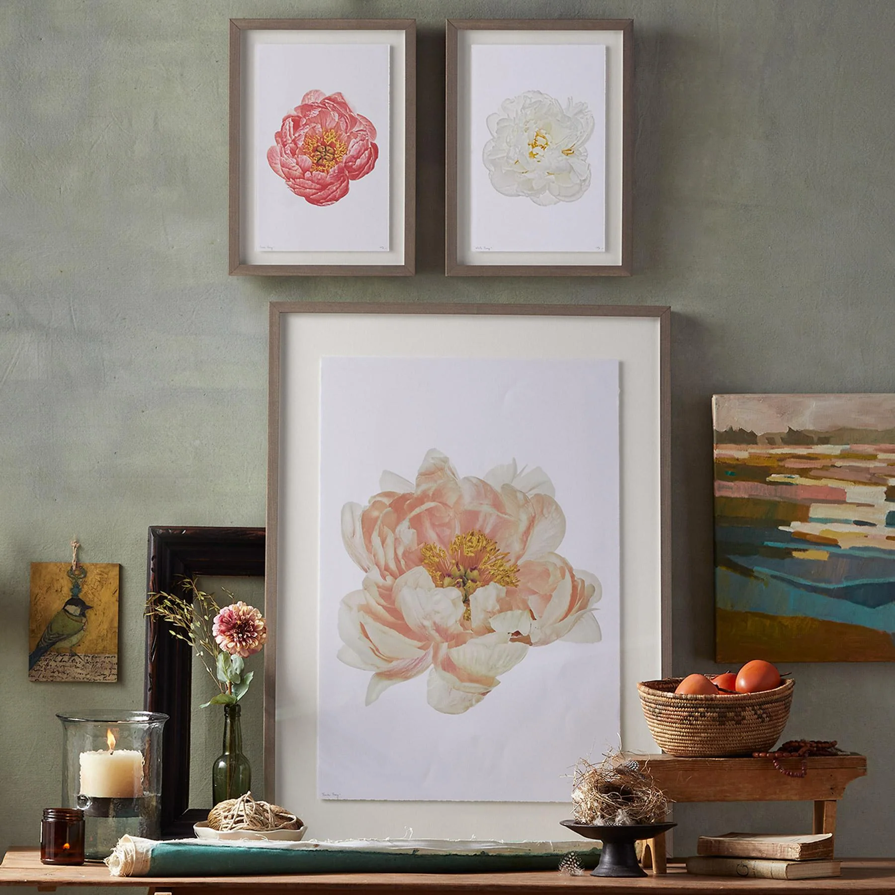 Peony Studies Prints