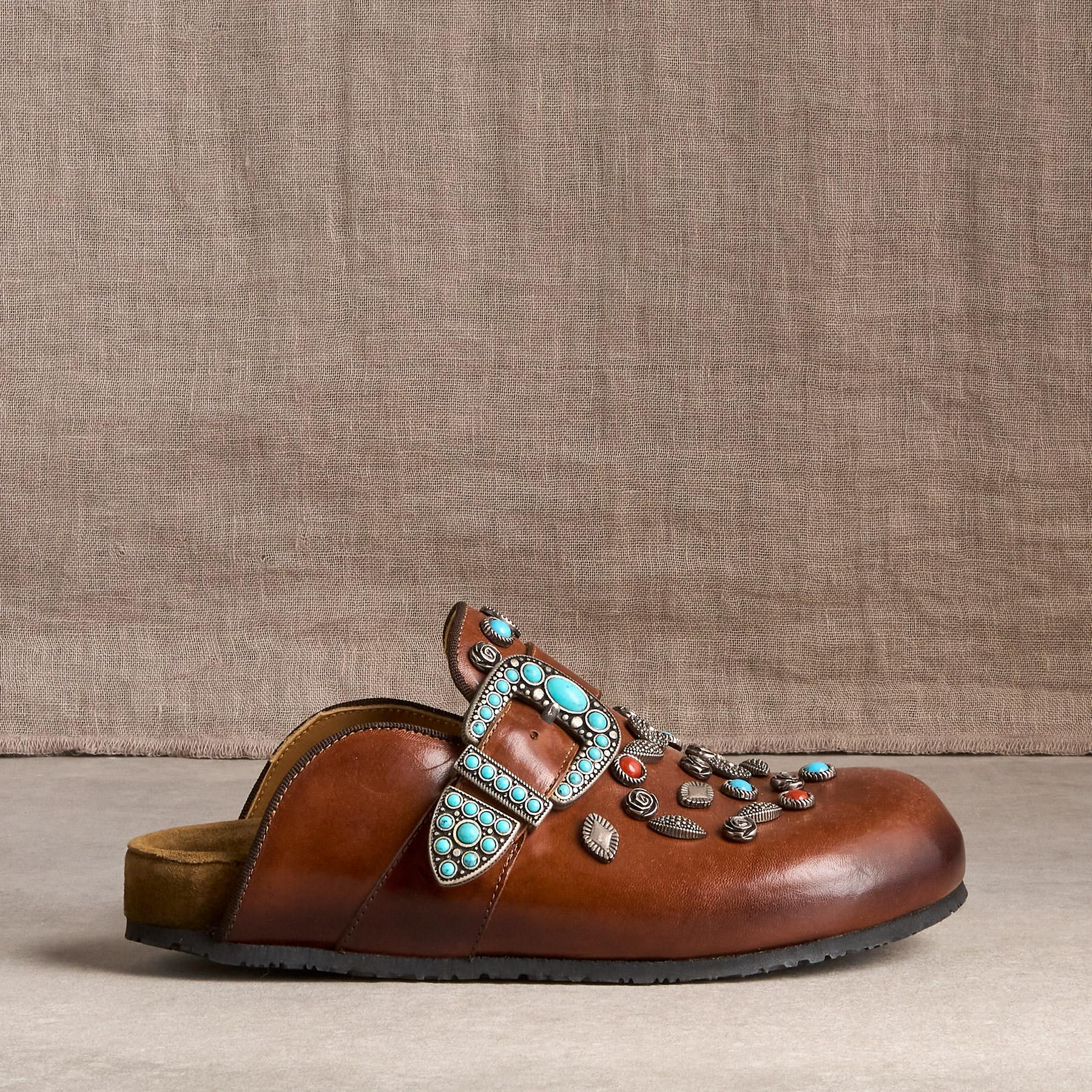 Stagecoach Studded Mules