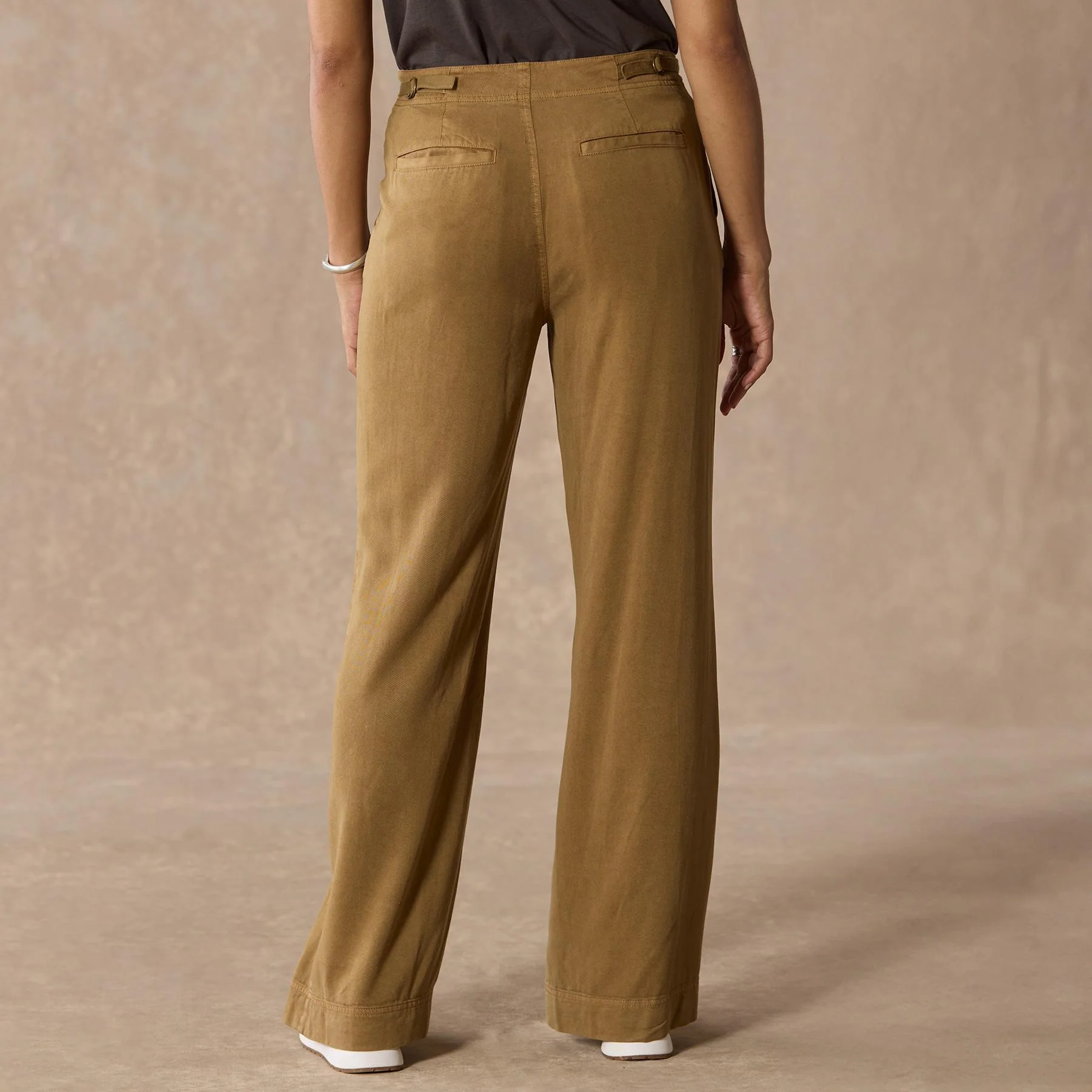 Oaklee Easy Tencel Pants, Petite