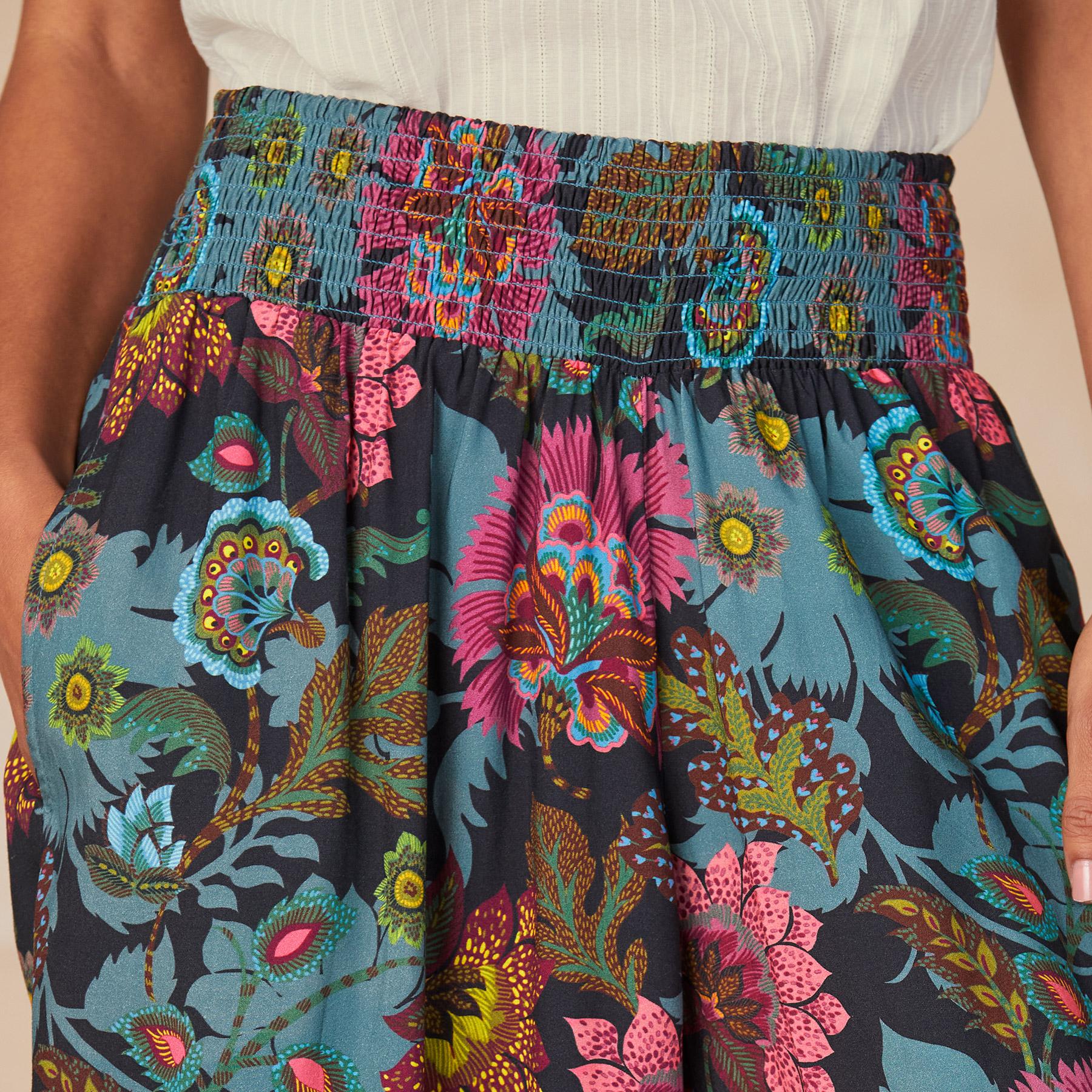 Edo Floral Pants, Petite