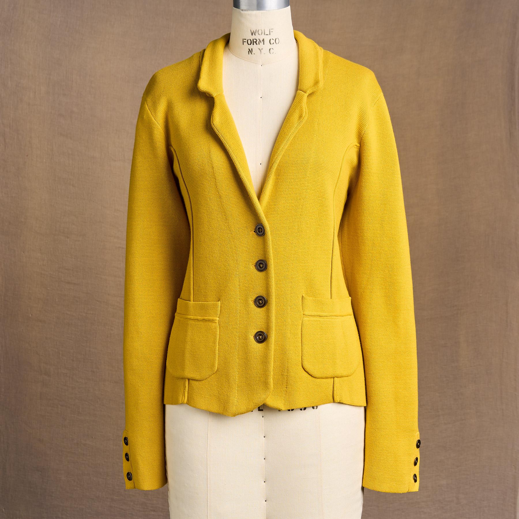 Gold Rush Sweater Blazer, Petite