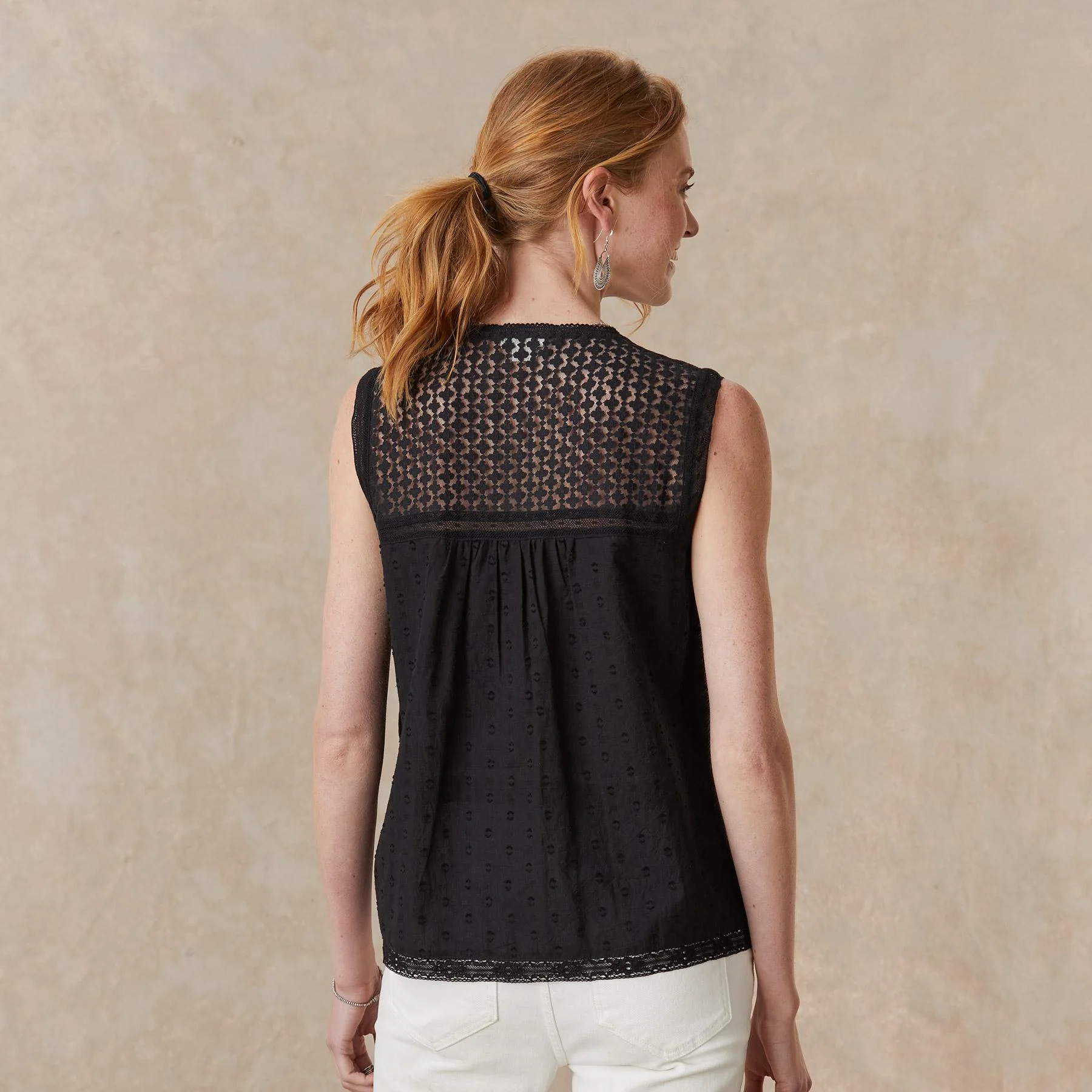 Paola Lace Shell, Petite
