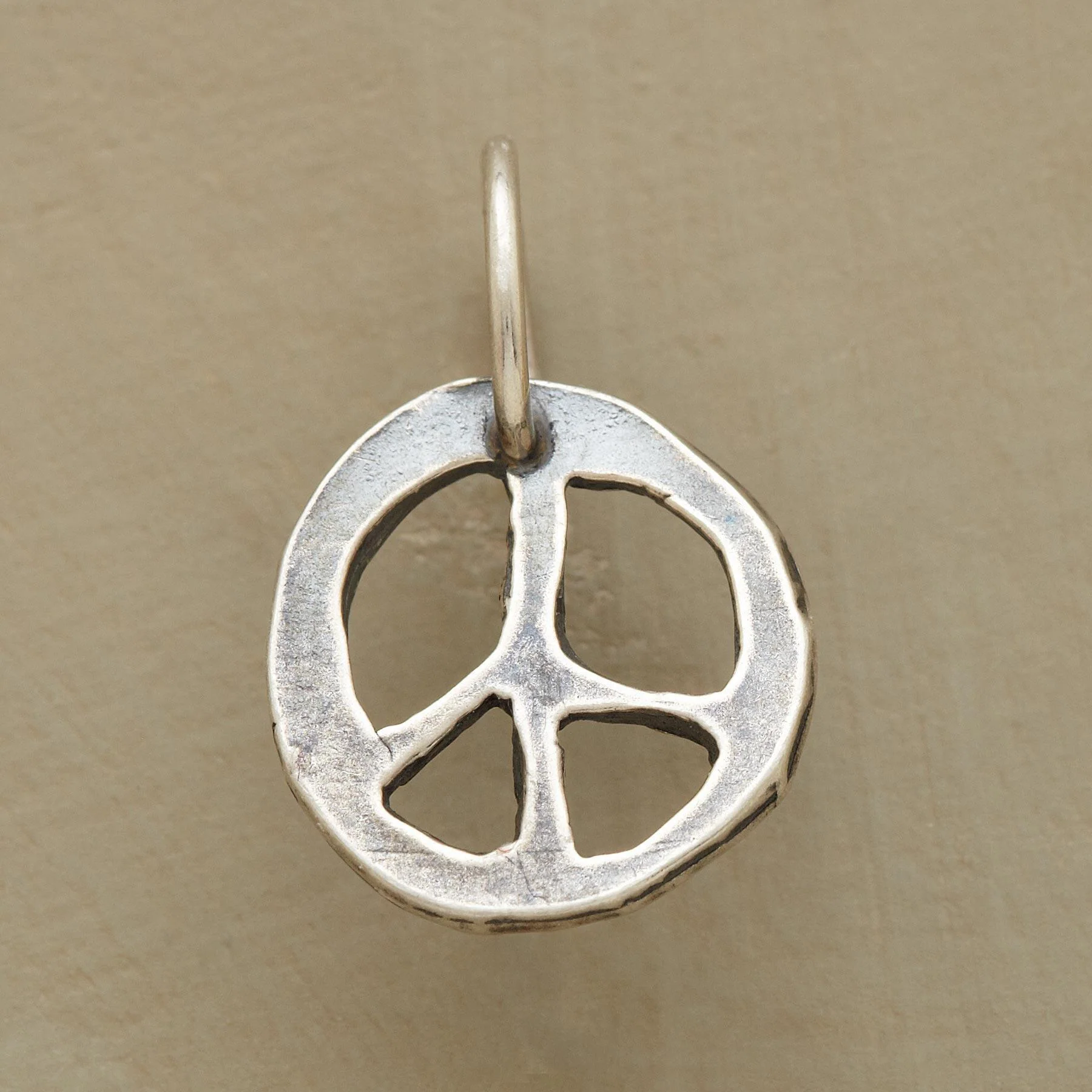 Sterling Silver Peace Charm