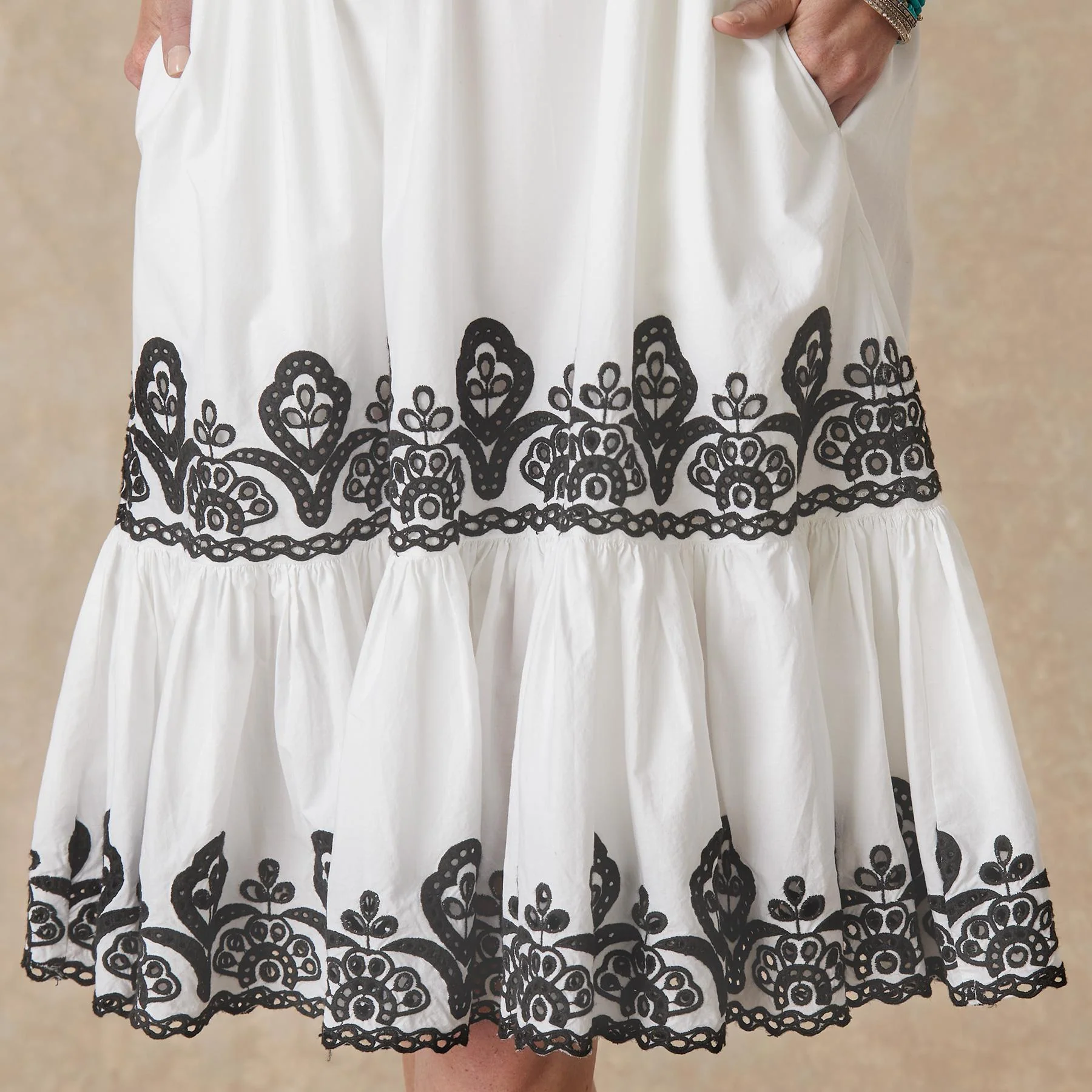 Layna Embroidered Dress