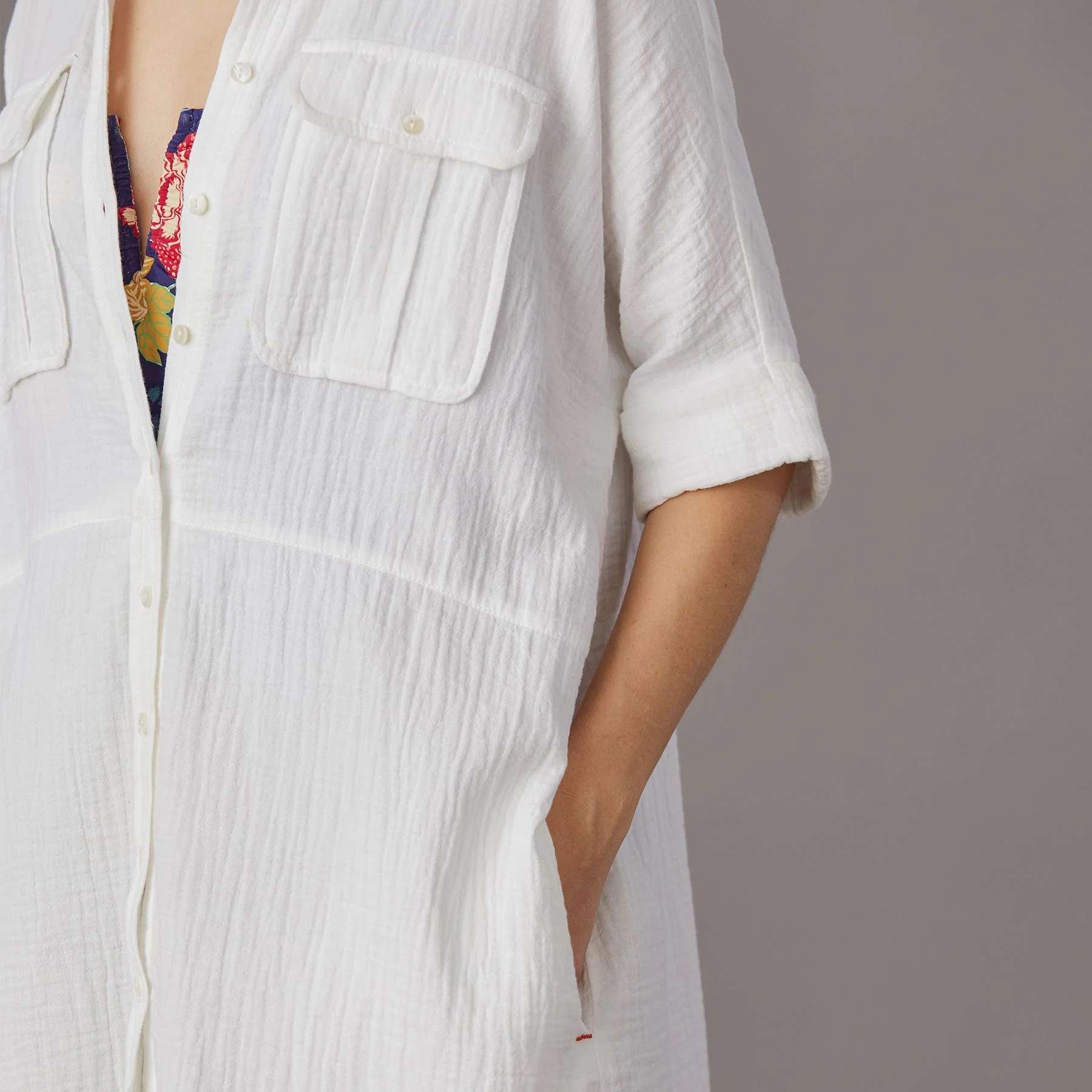 Sagano Gauze Cover-up