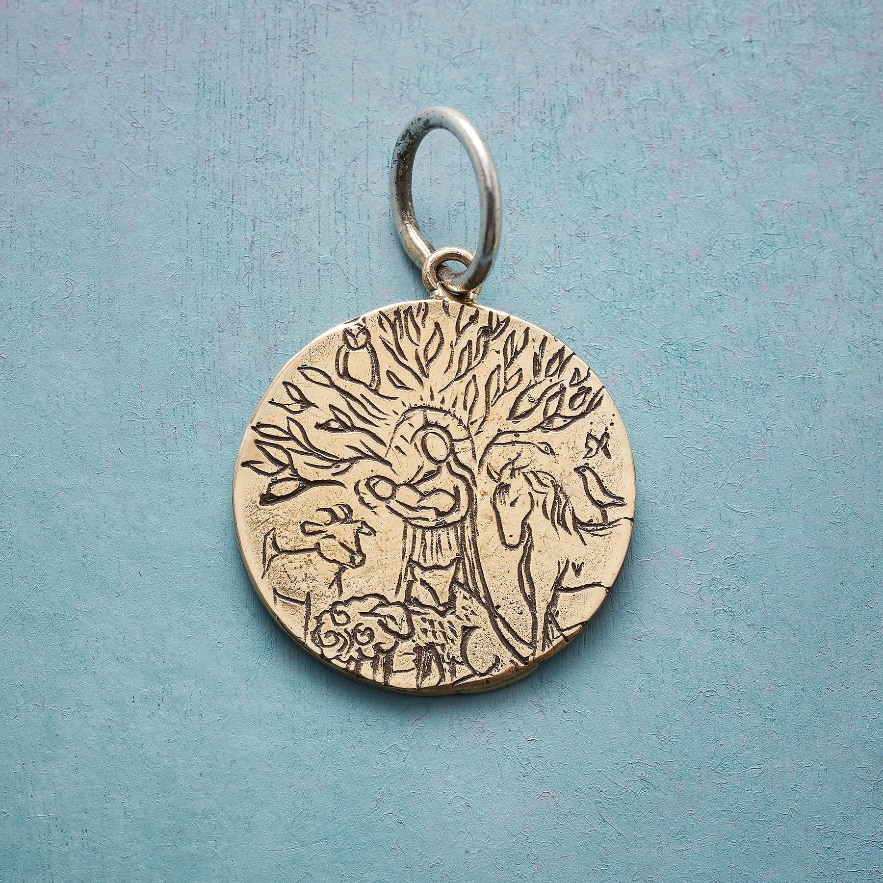 Gold Lifegiving Tree Charm