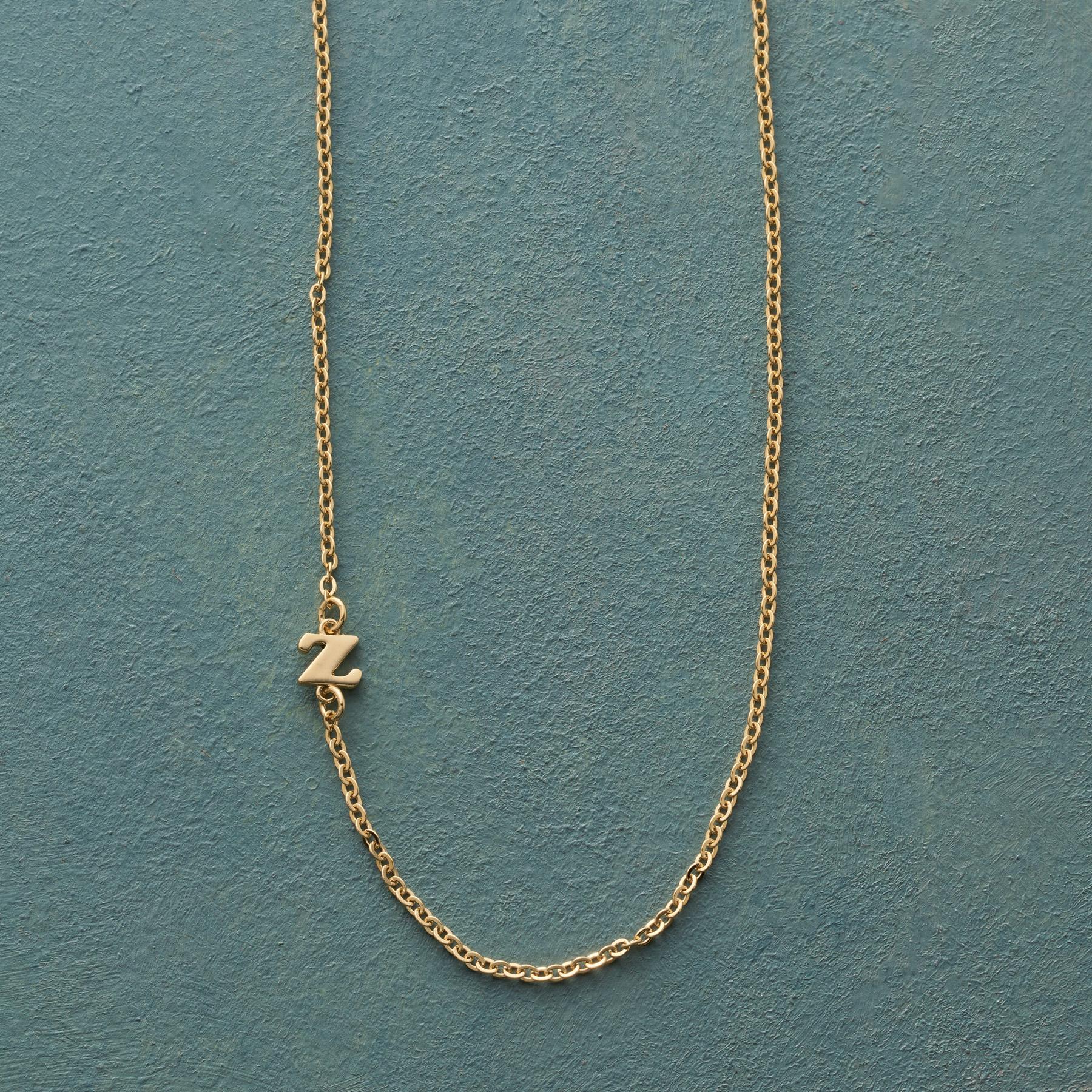 Initial Spark Necklace