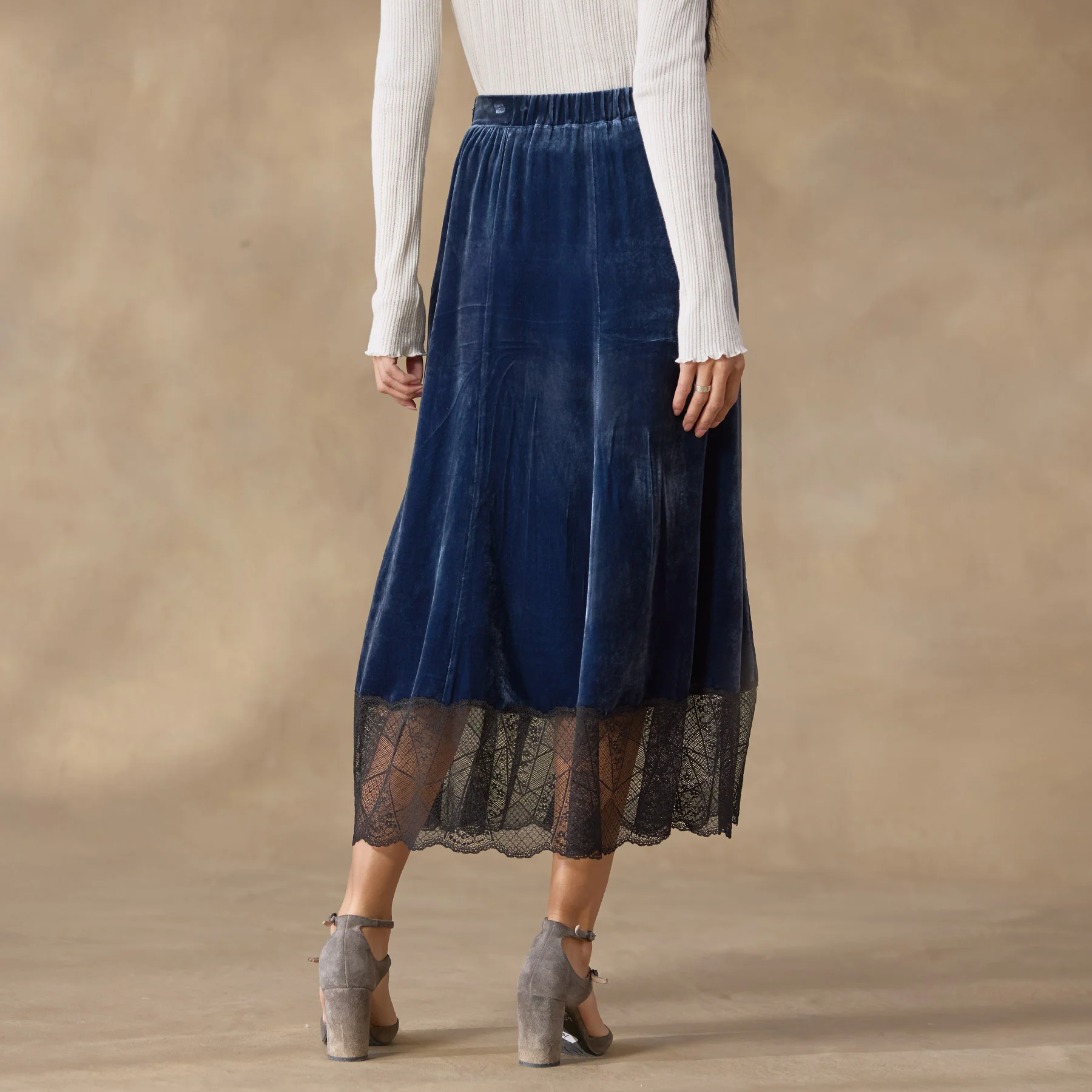 Velvet Evenings Skirt, Petite