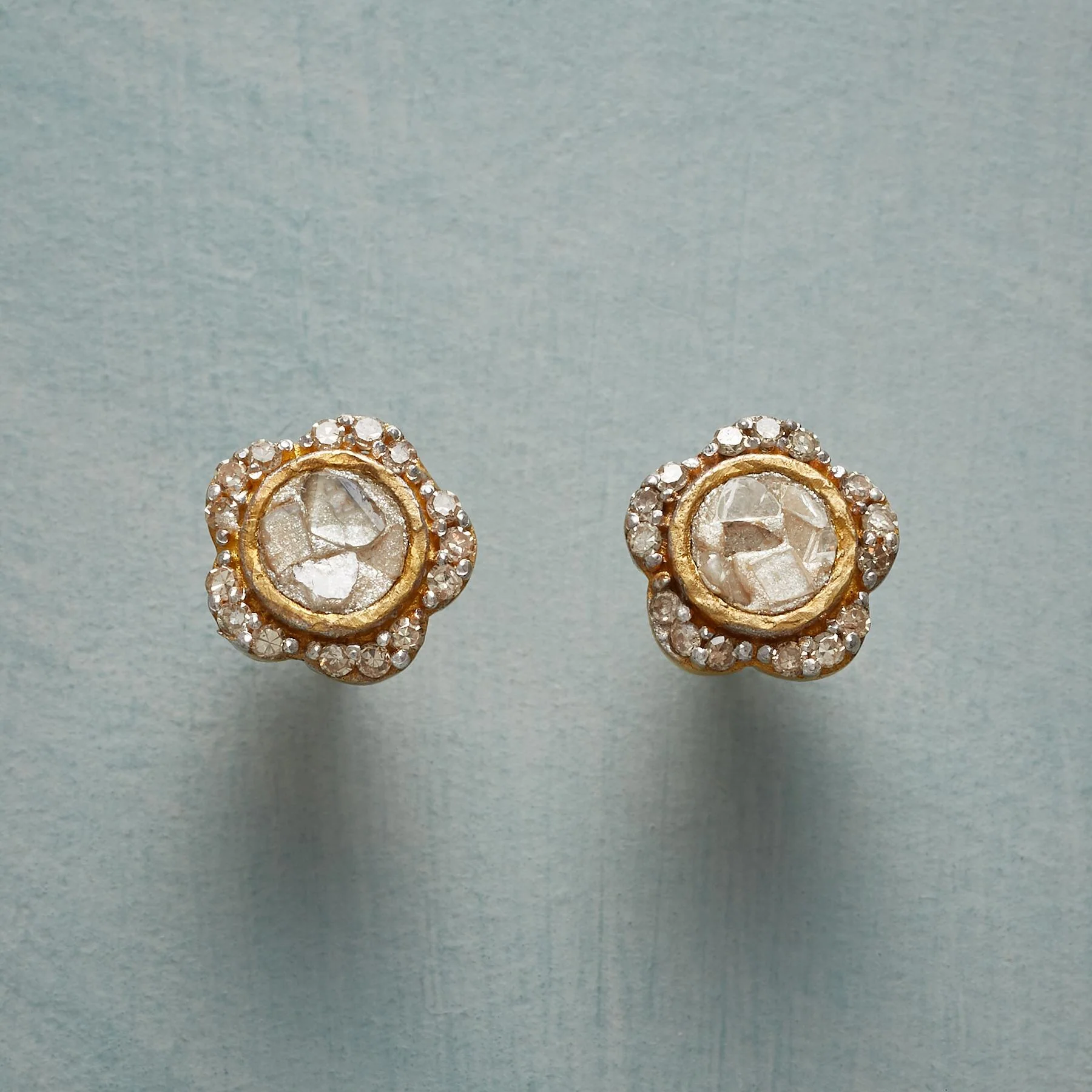 Diamond Primrose Earrings