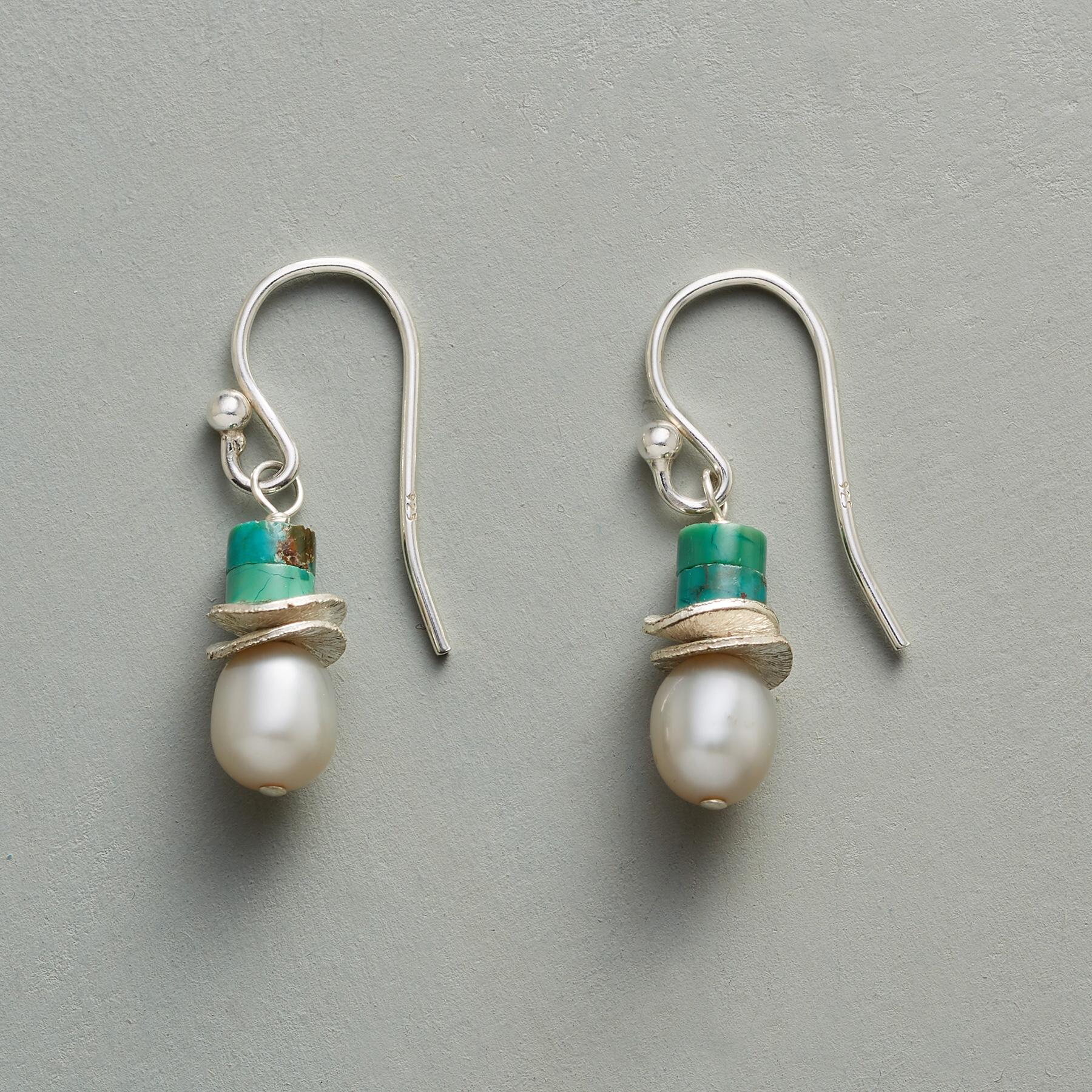 Turquoise Topper Earrings
