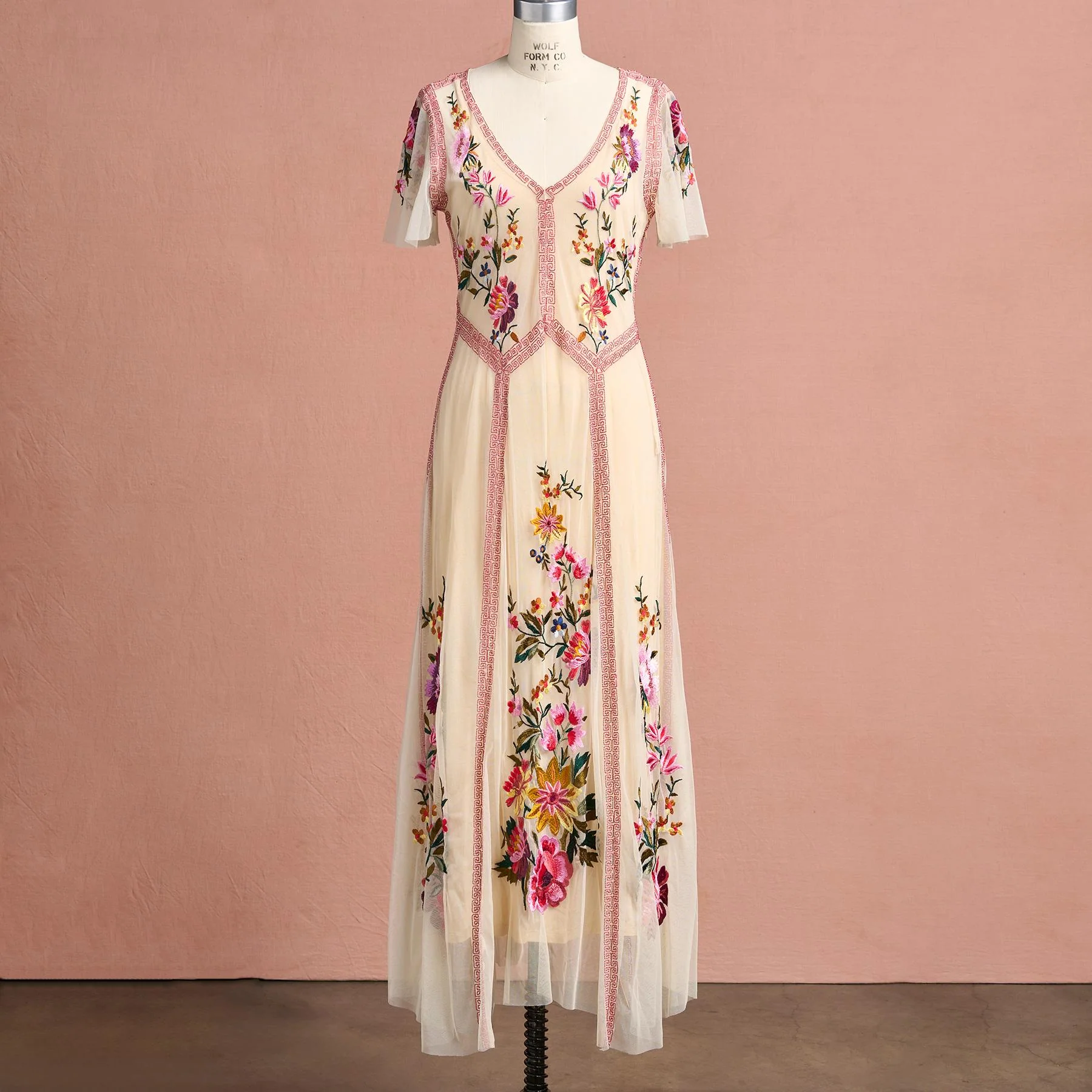 Garden Soirée Dress, Petite
