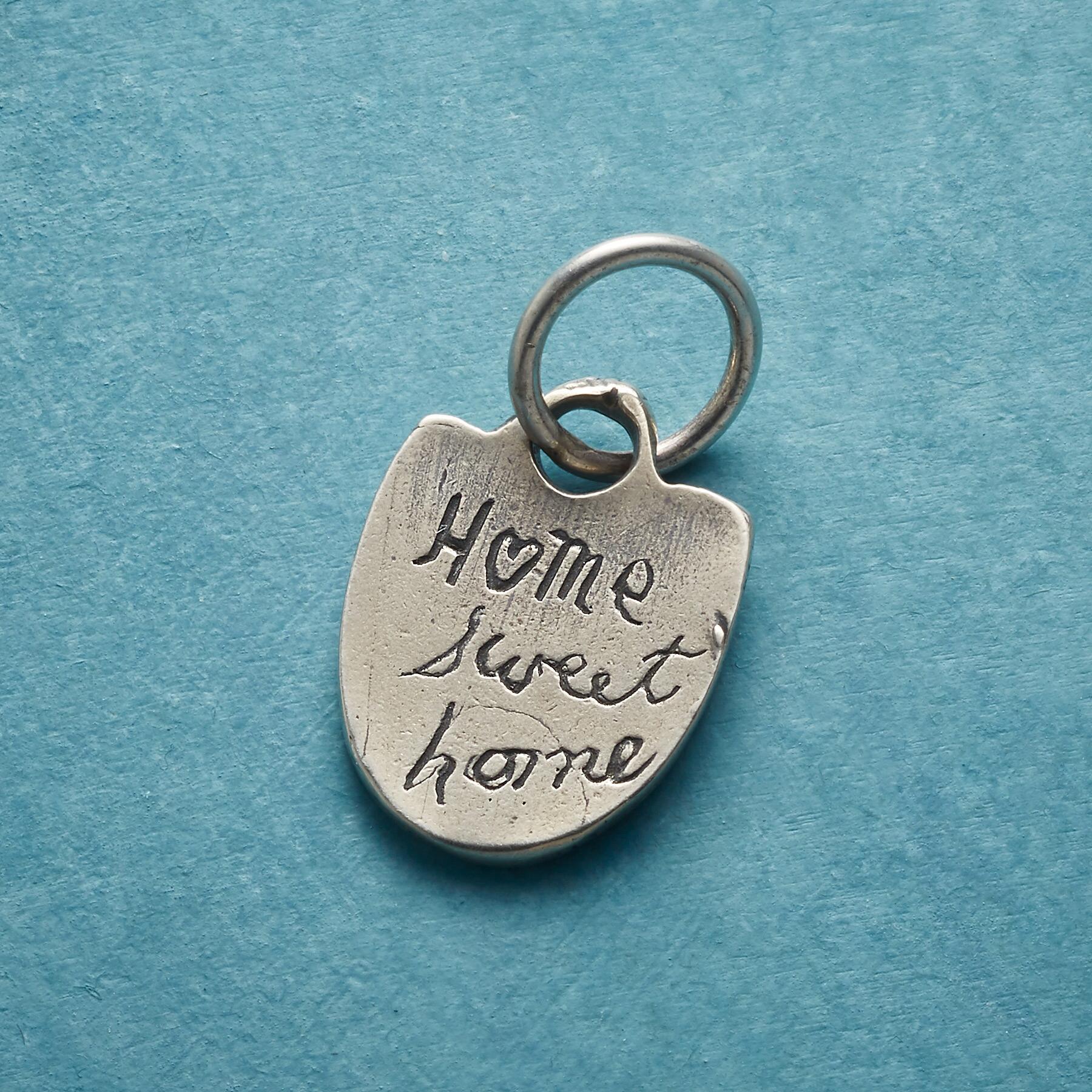 Sterling Silver Home Sweet Home Charm