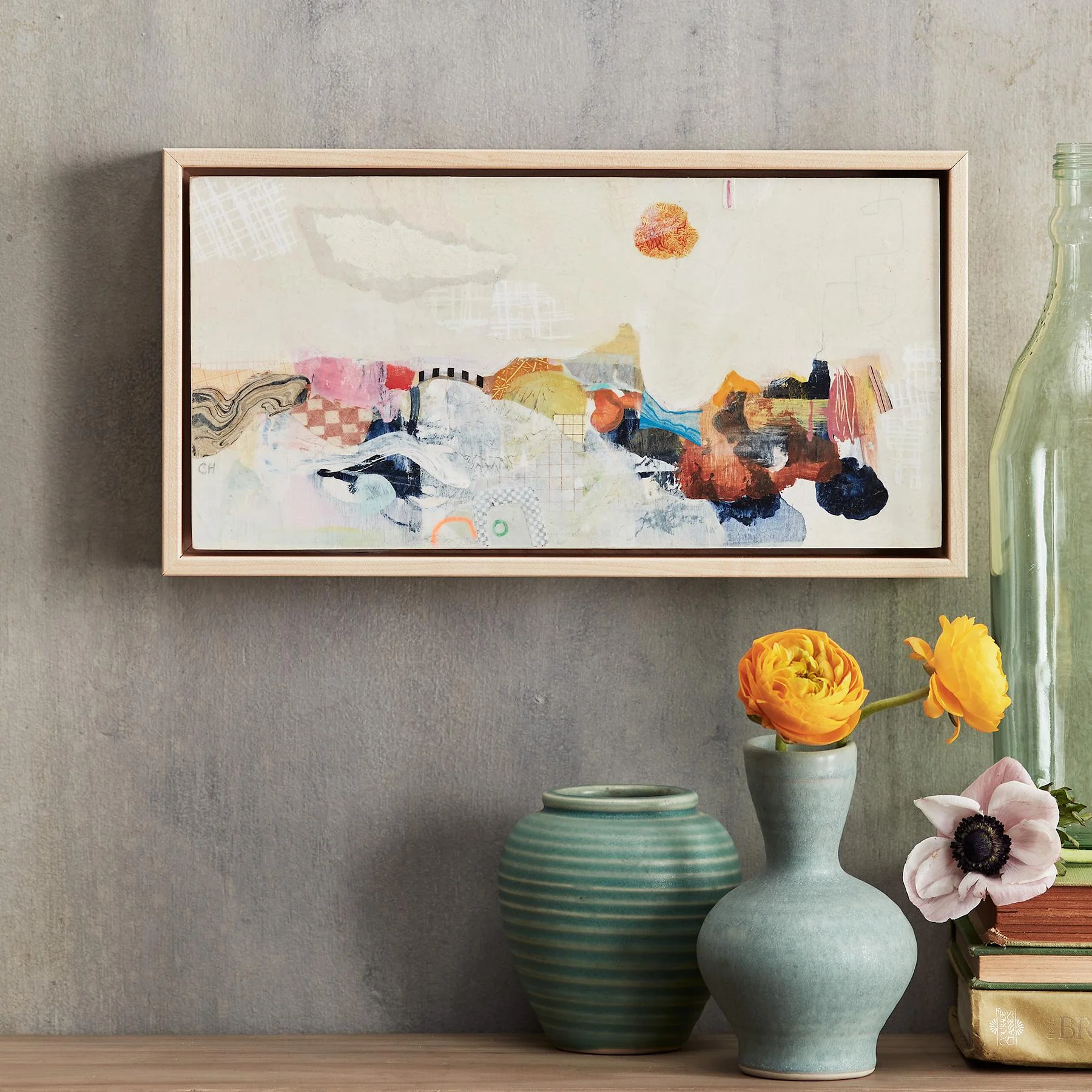 Landscape Splash 1 Painting