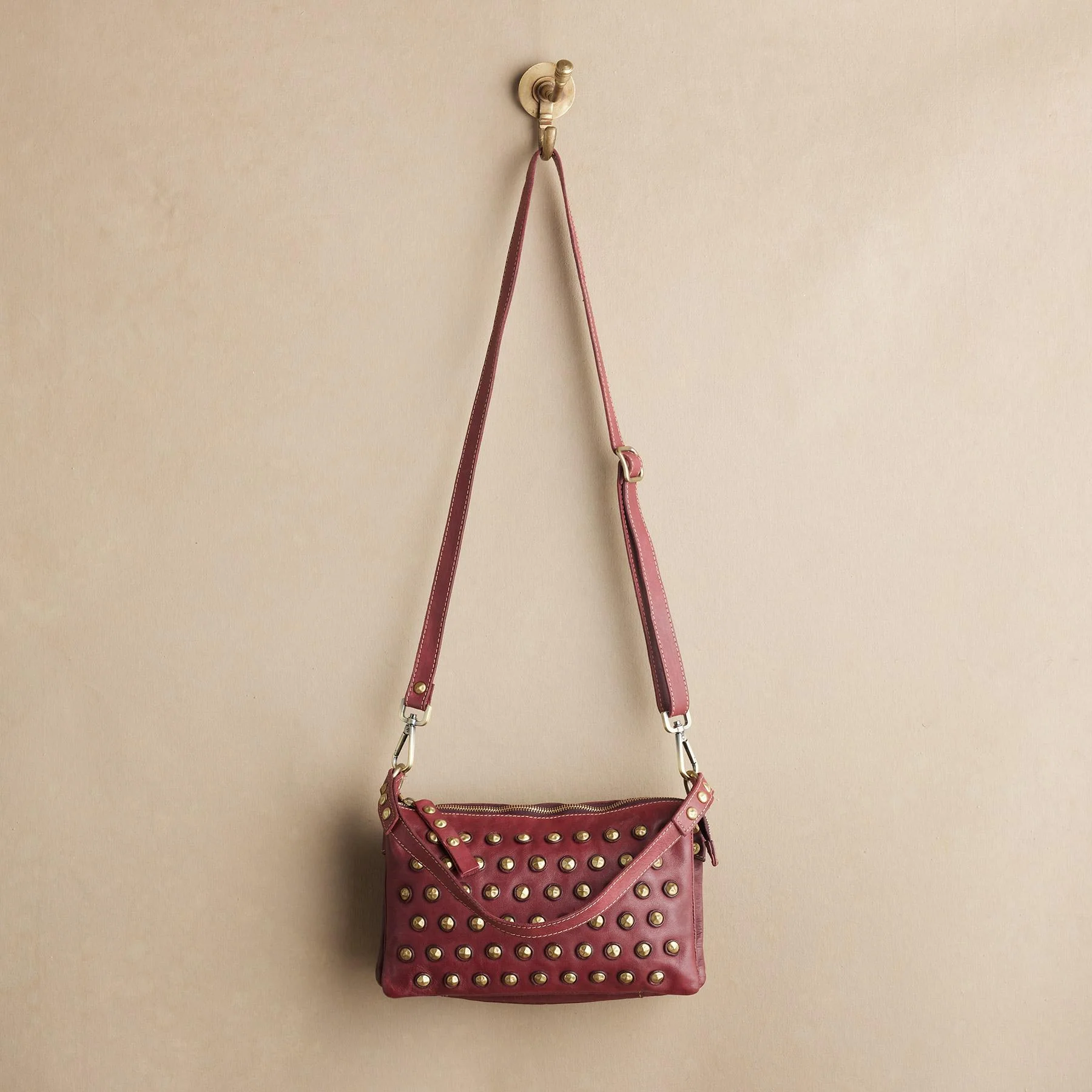 Paola Studded Crossbody Bag