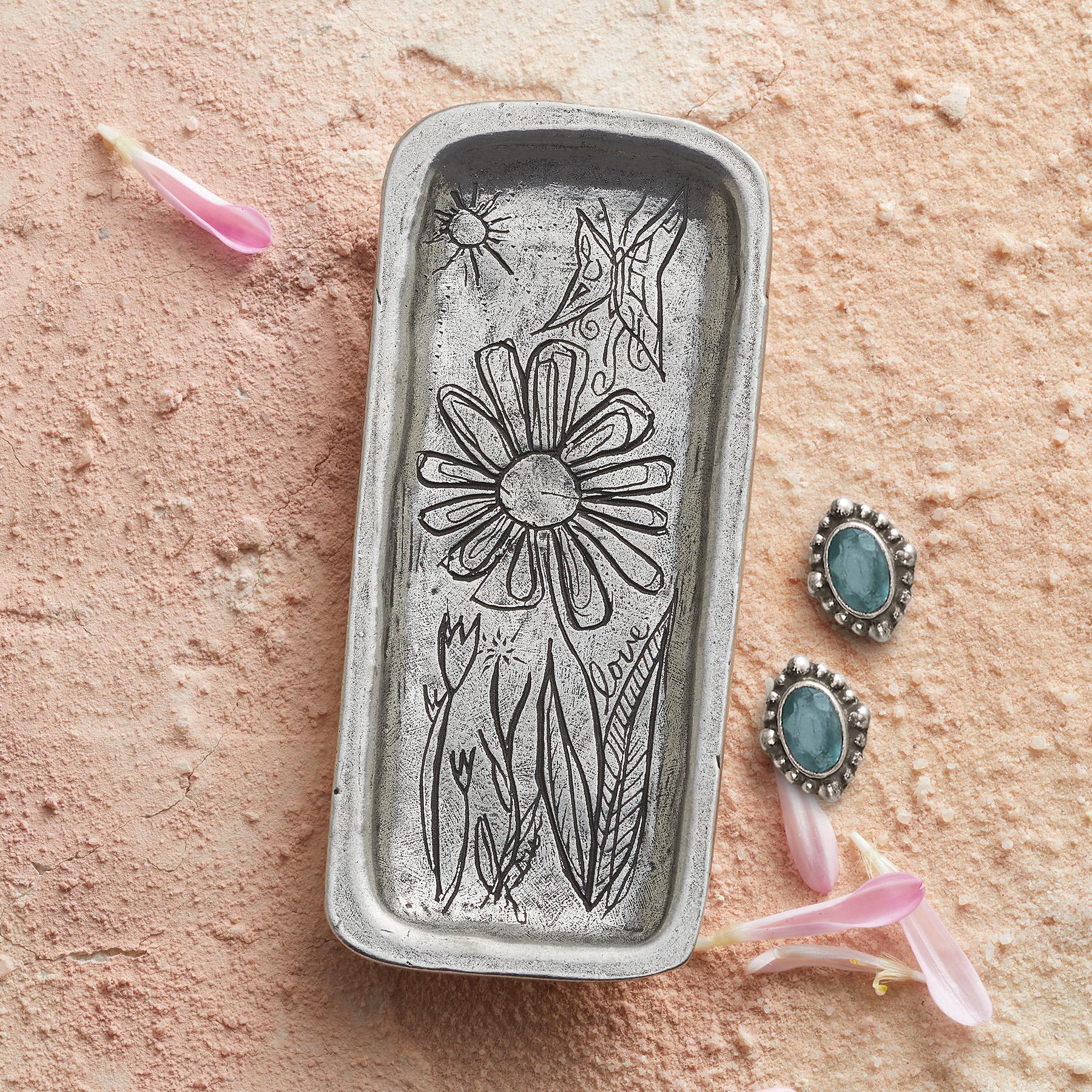 Sunflower Jewelry Keeper