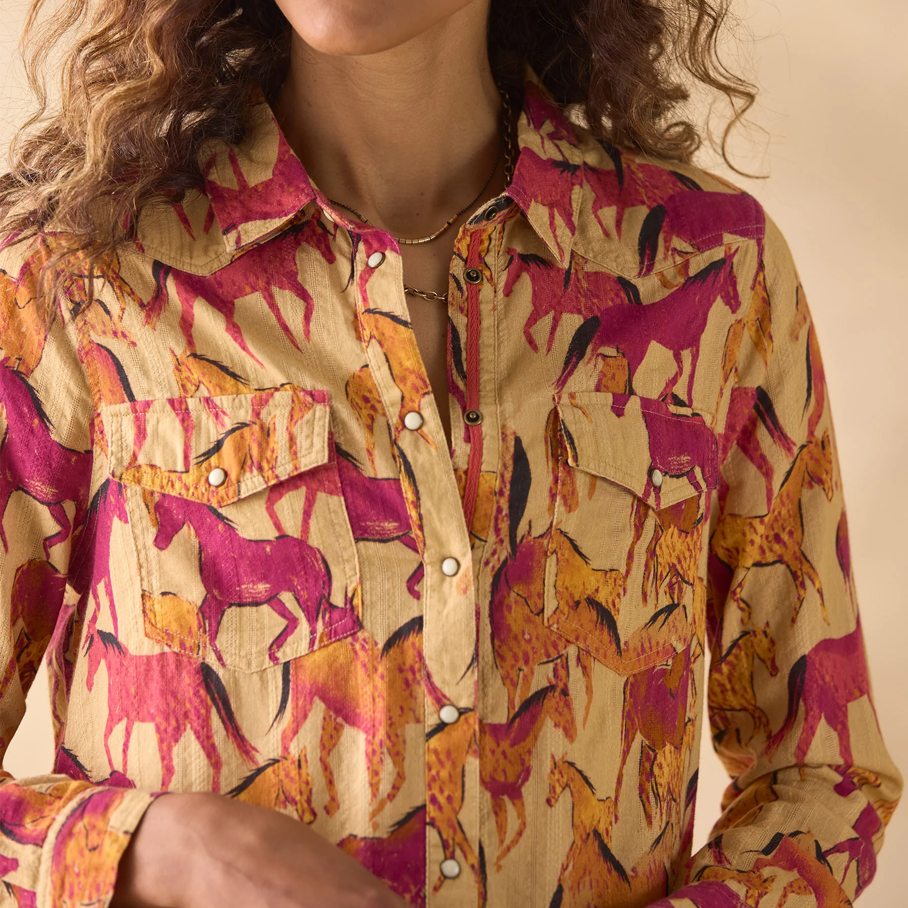 Equestrian Joy Shirt, Petite
