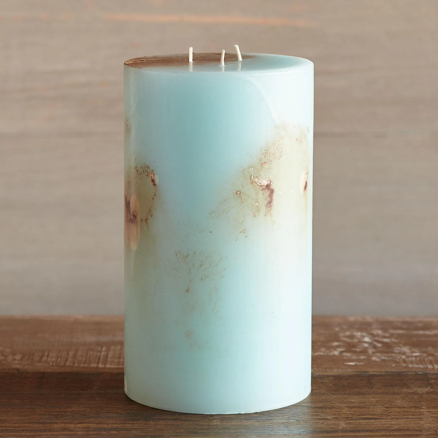 Antigua Triple Wick Pillar Candle