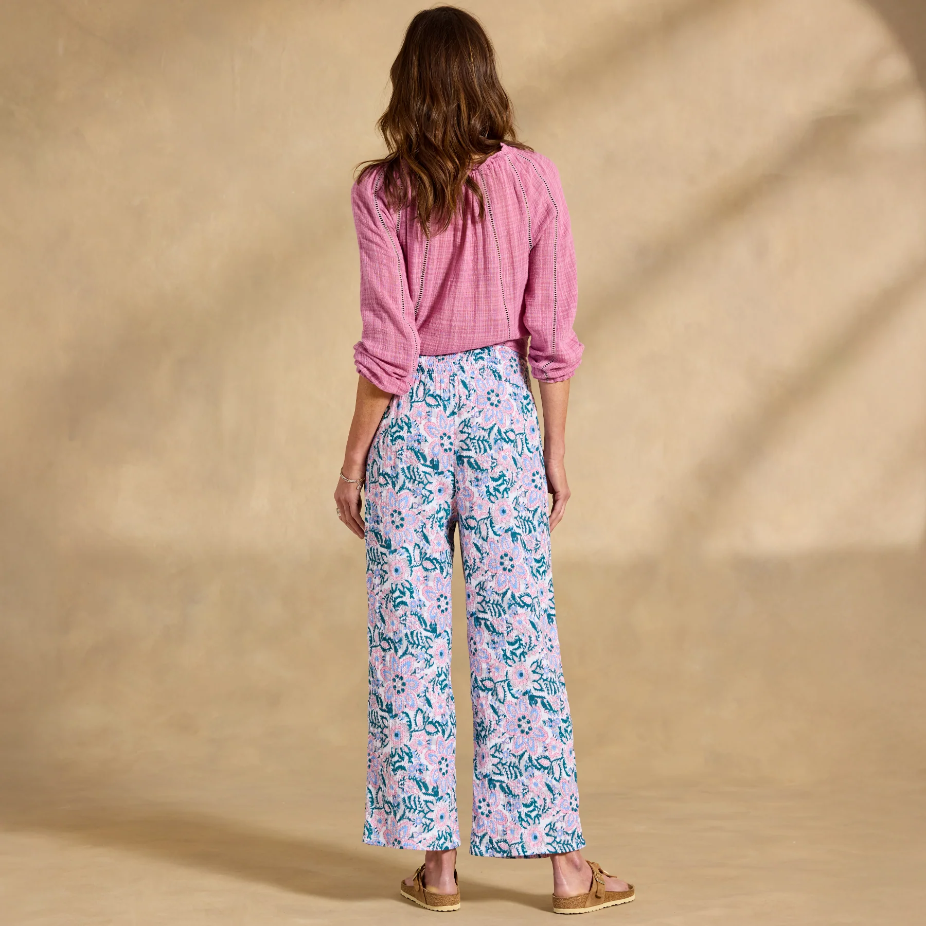 Zola Printed Pants, Petite