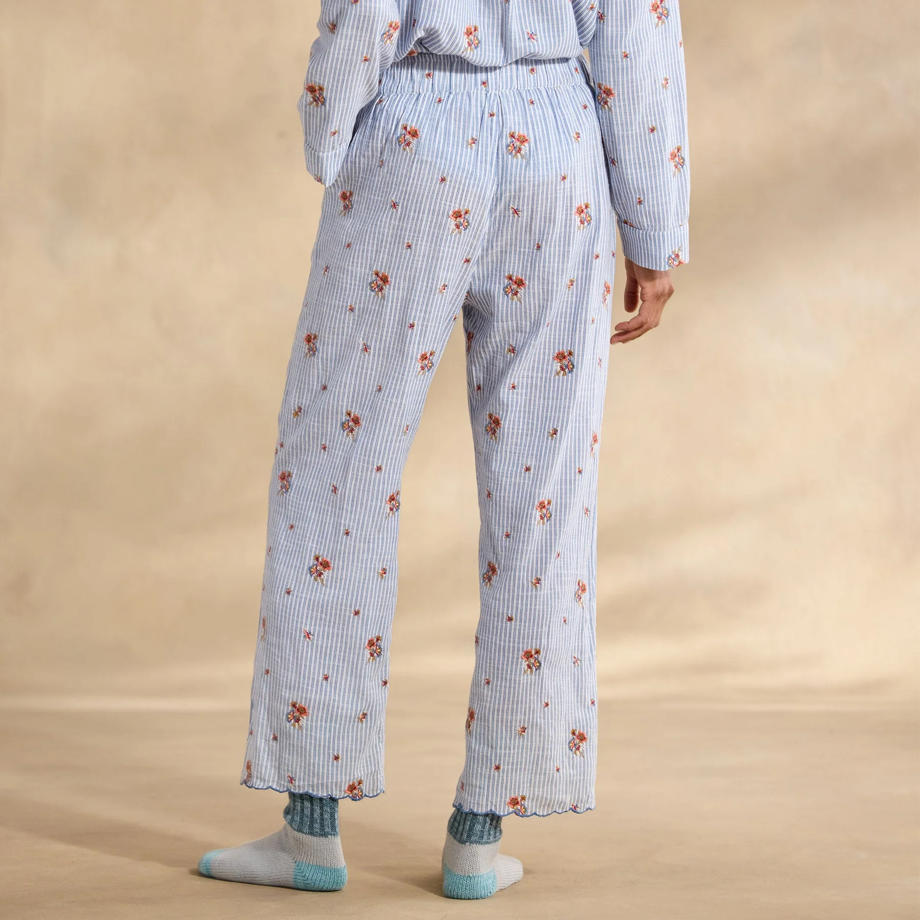 Sweet Dreamer Embroidered Pj Bottoms