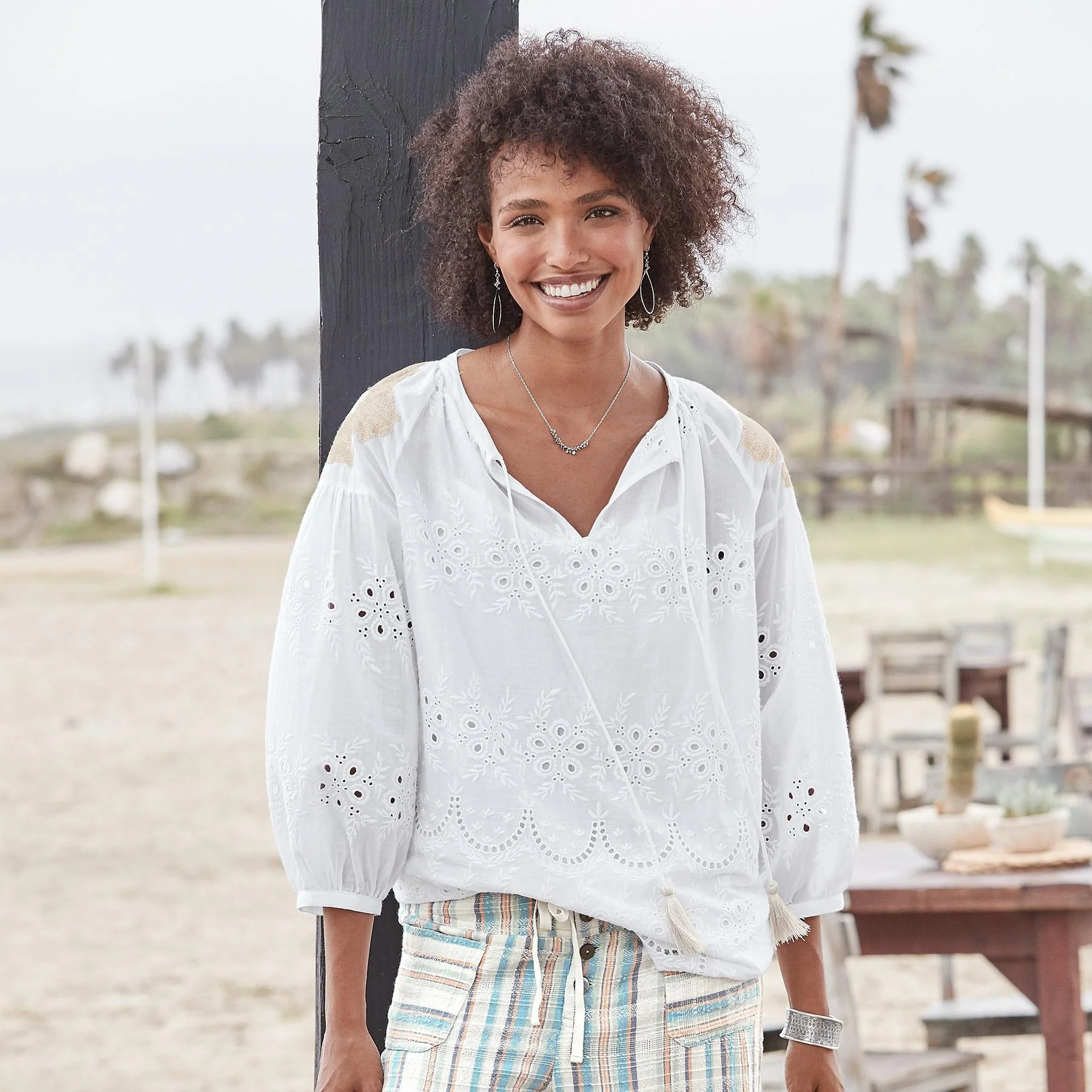 Eyelet To Perfection Top